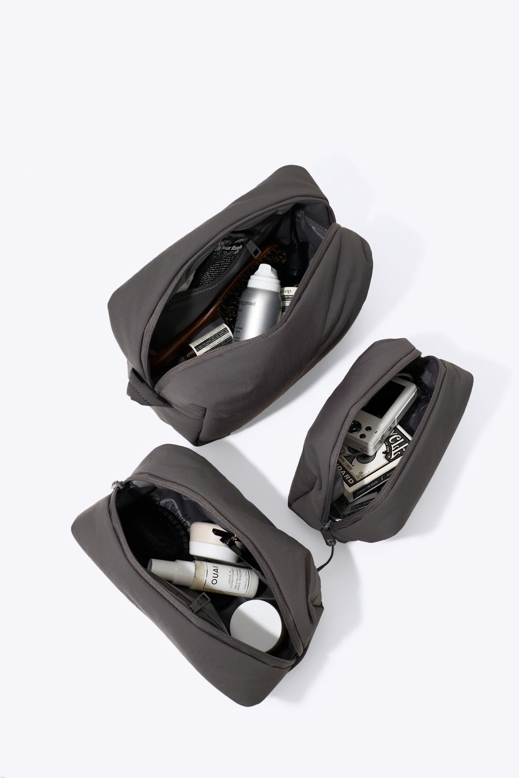 The Air Pouch Set in Charcoal