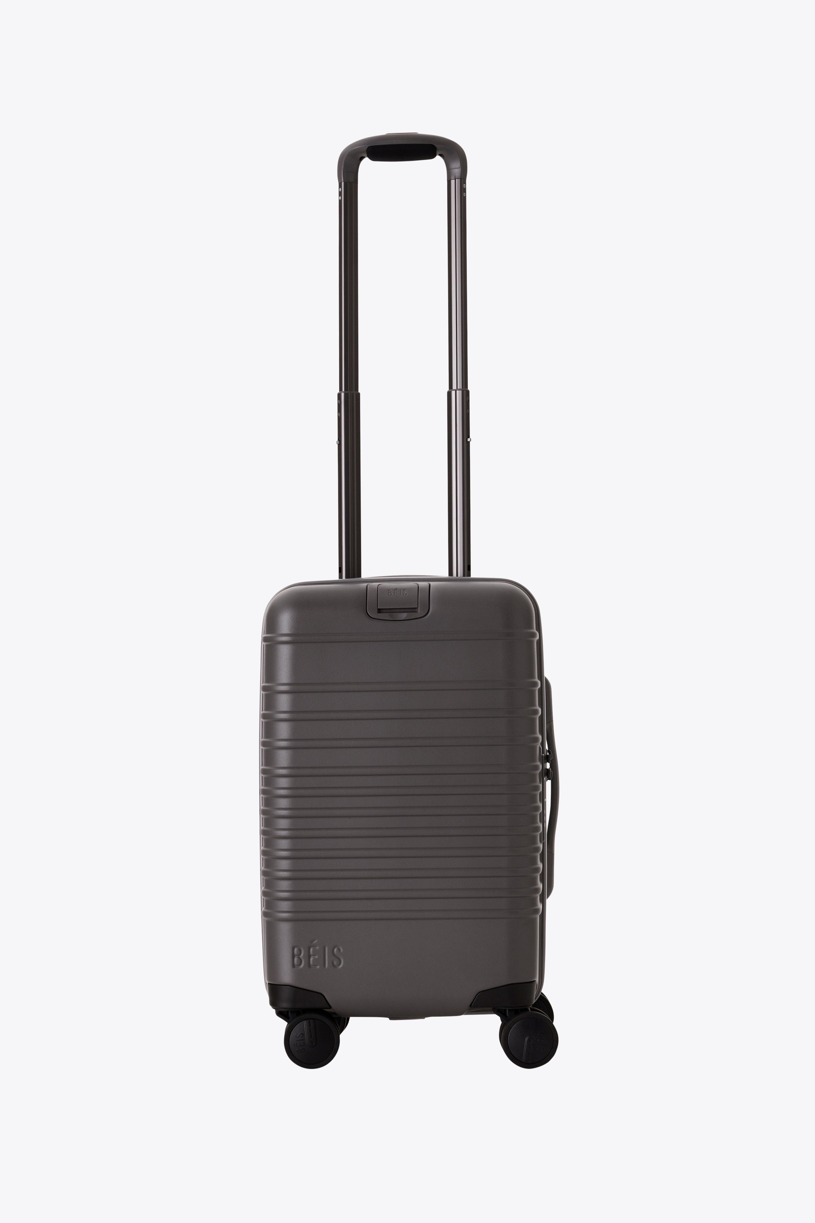 The Small Carry-On Roller in Charcoal