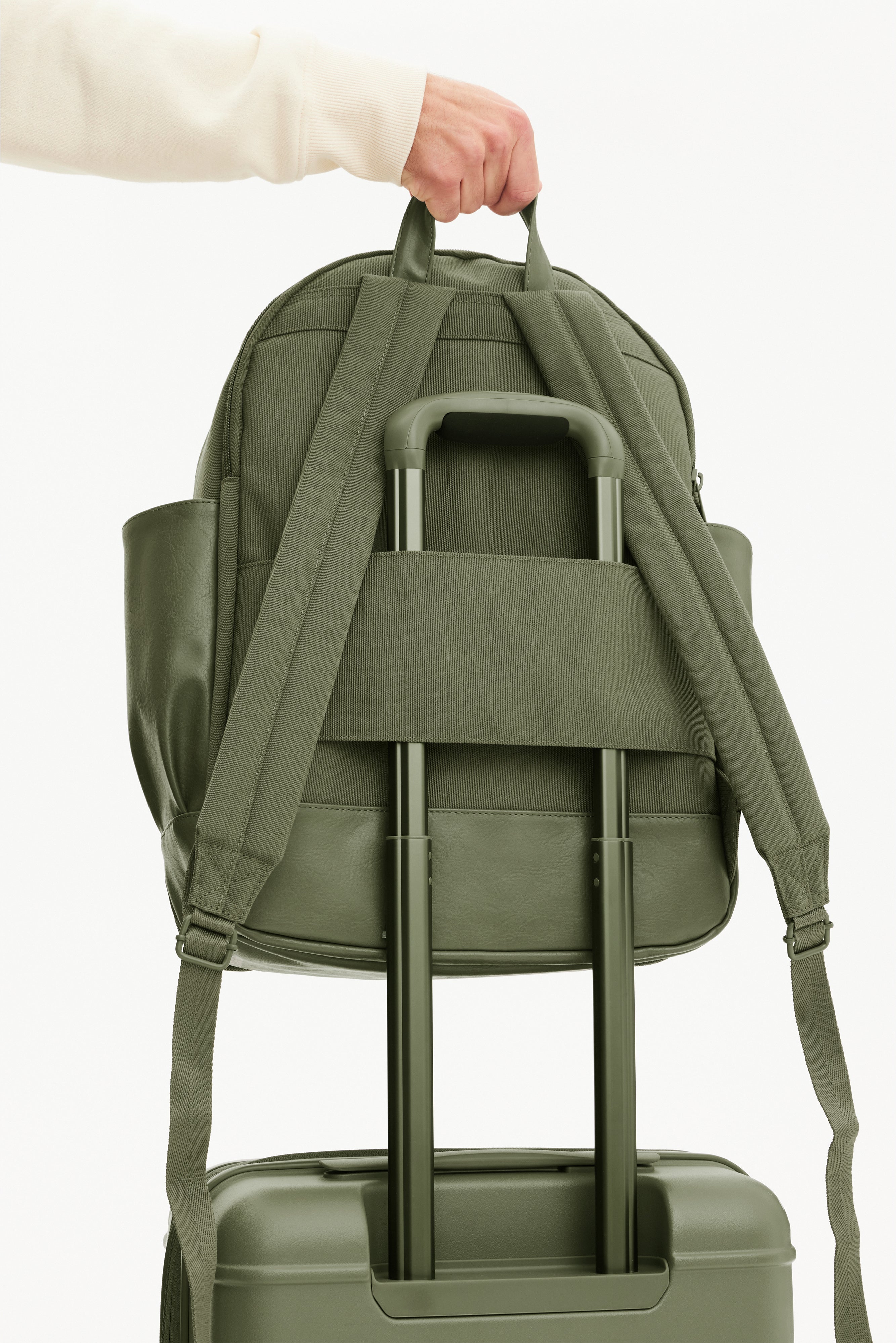 Resale The Travel Backpack in Olive