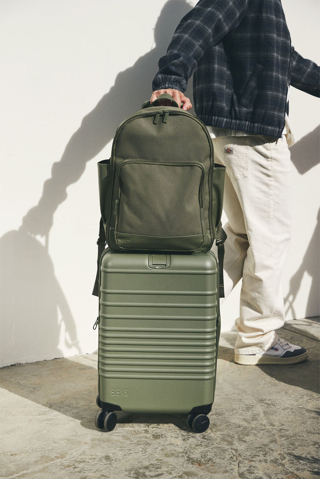 Resale The Travel Backpack in Olive