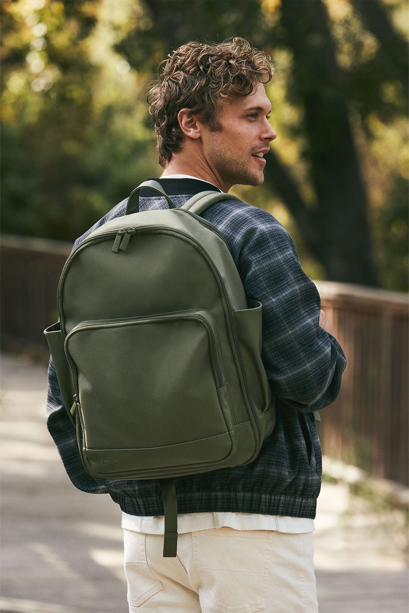 Resale The Travel Backpack in Olive