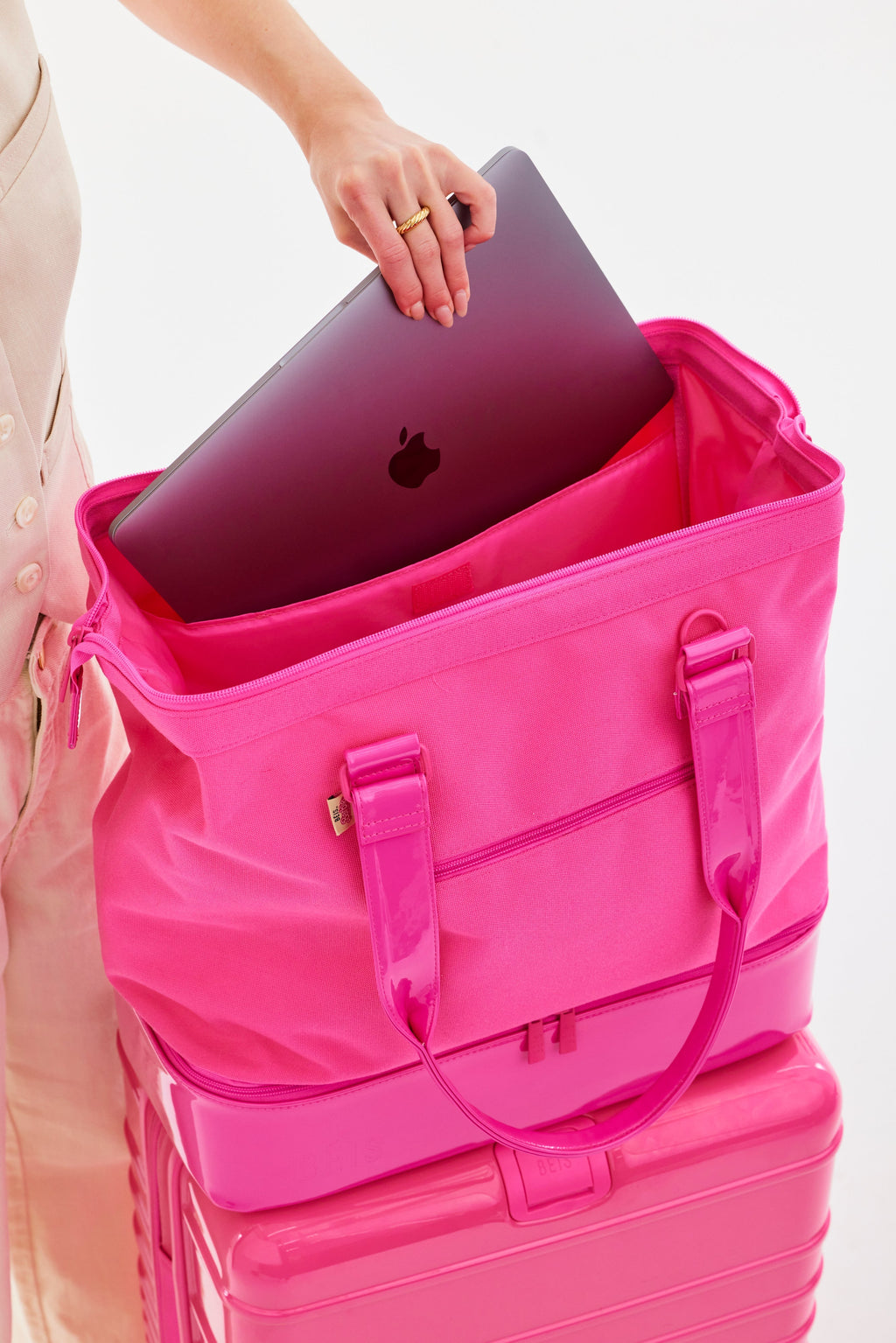The Mini Weekender in Barbie™ Pink