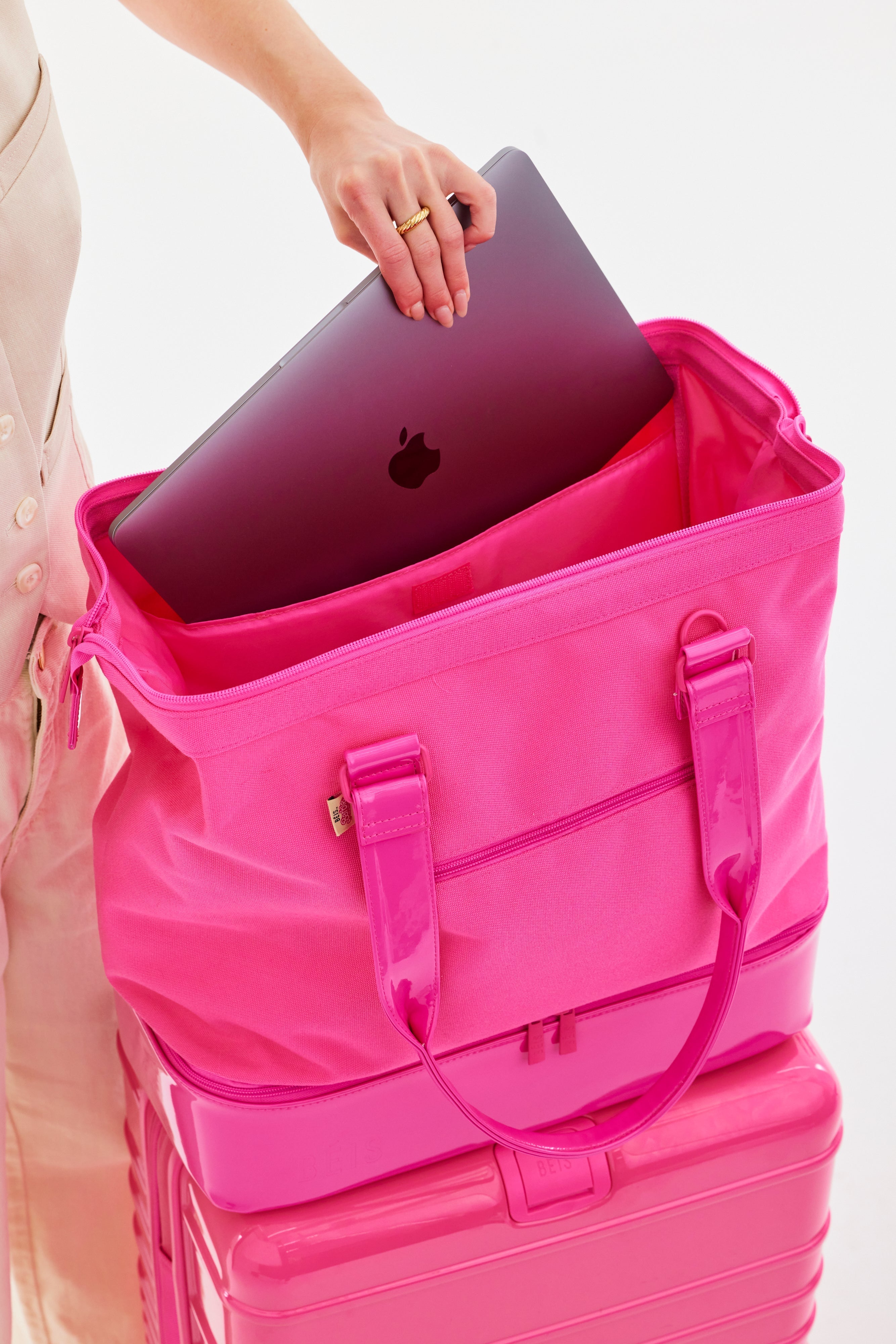 The Mini Weekender in Barbie™ Pink