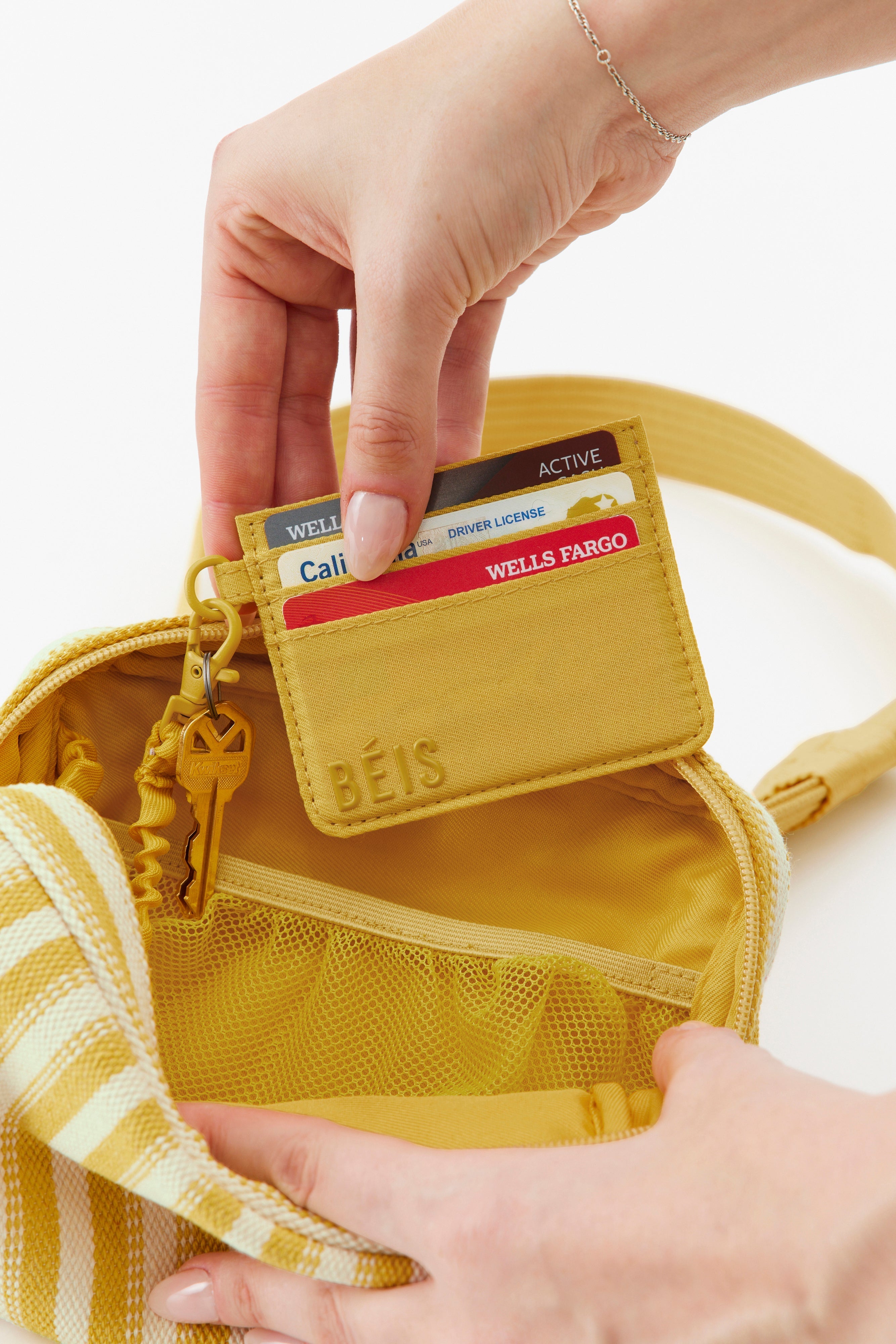 Resale The Belt Bag in Honey Stripe
