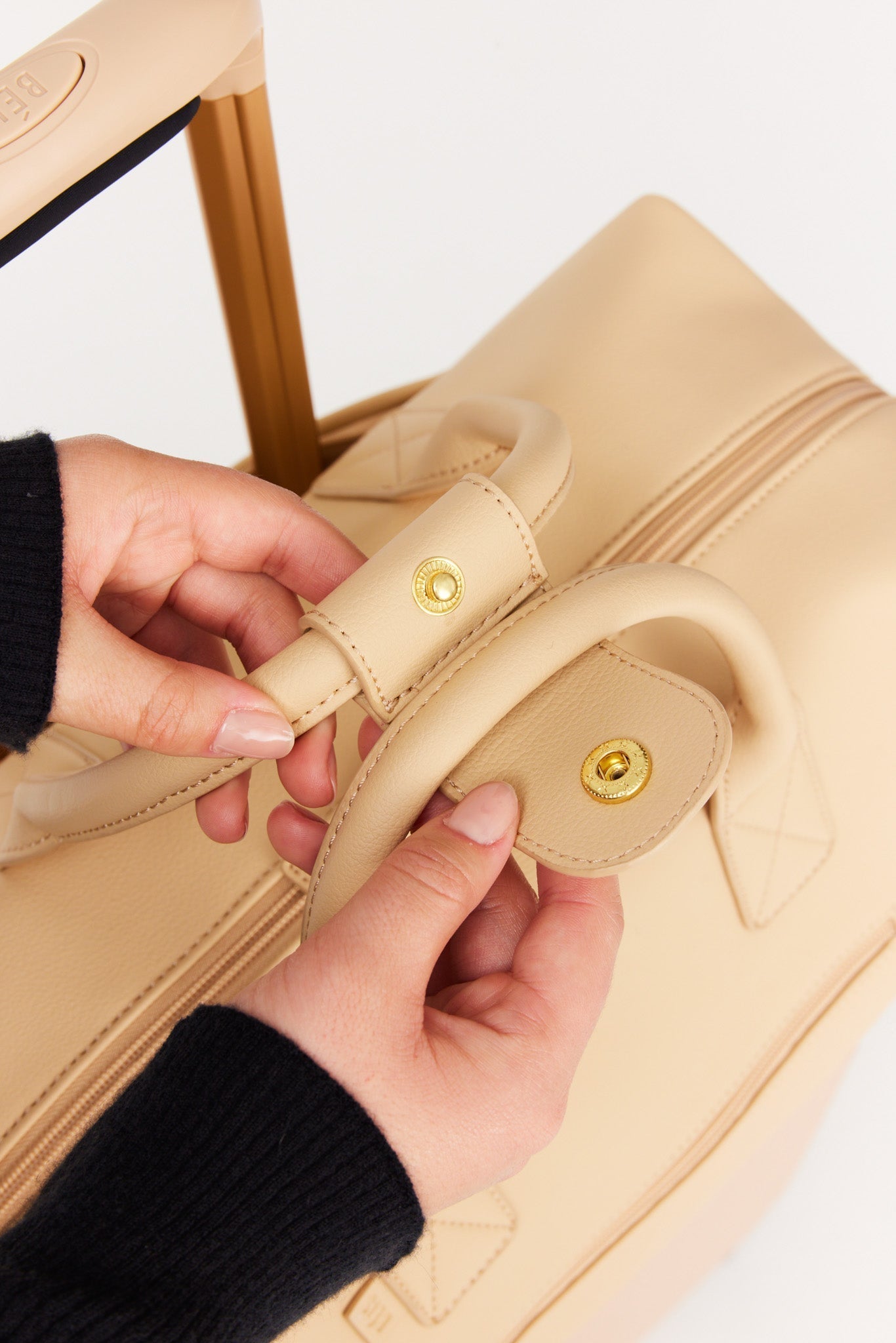 Resale The Premium Duffle in Beige