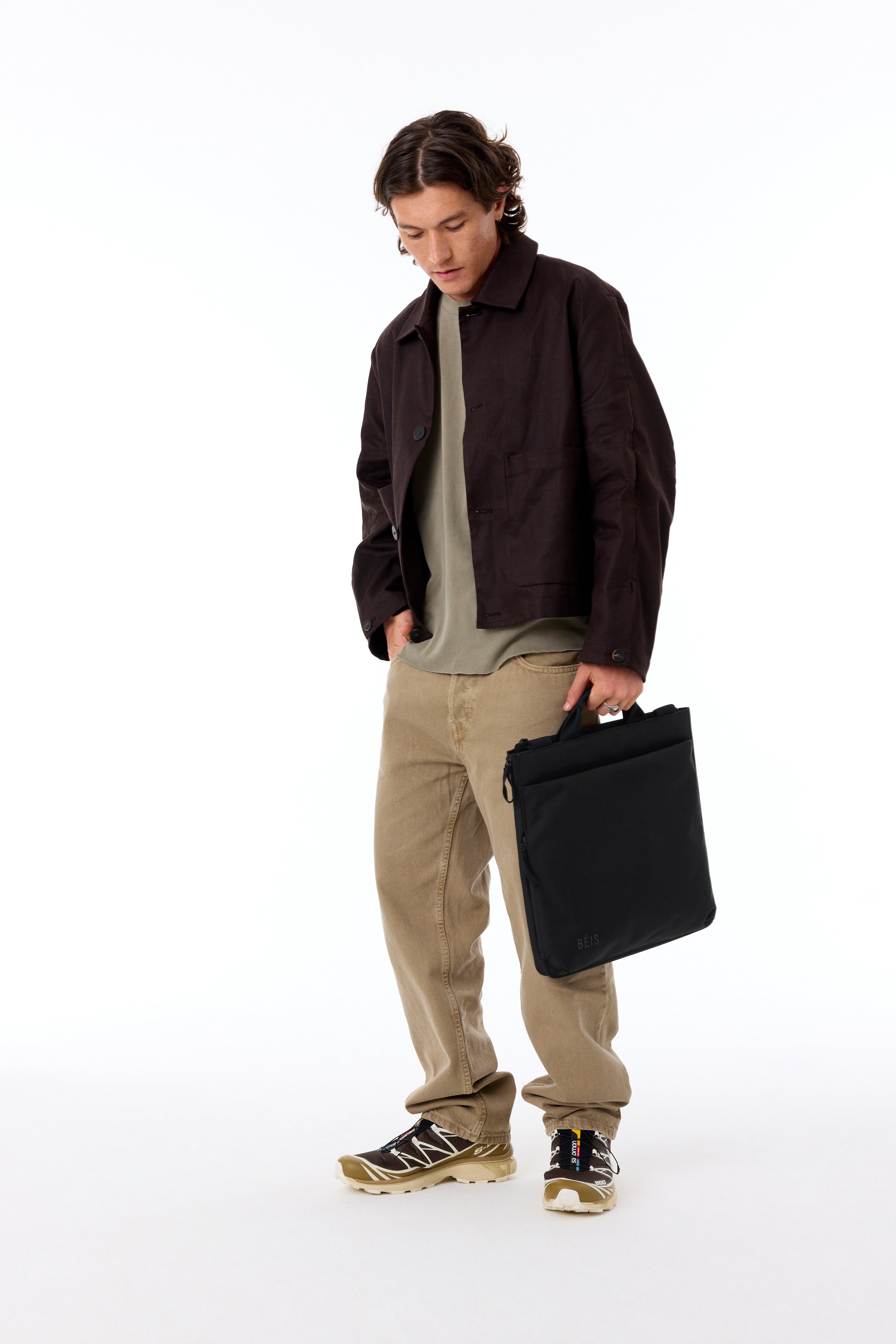 Resale The Convertible Luggage Vest in Black