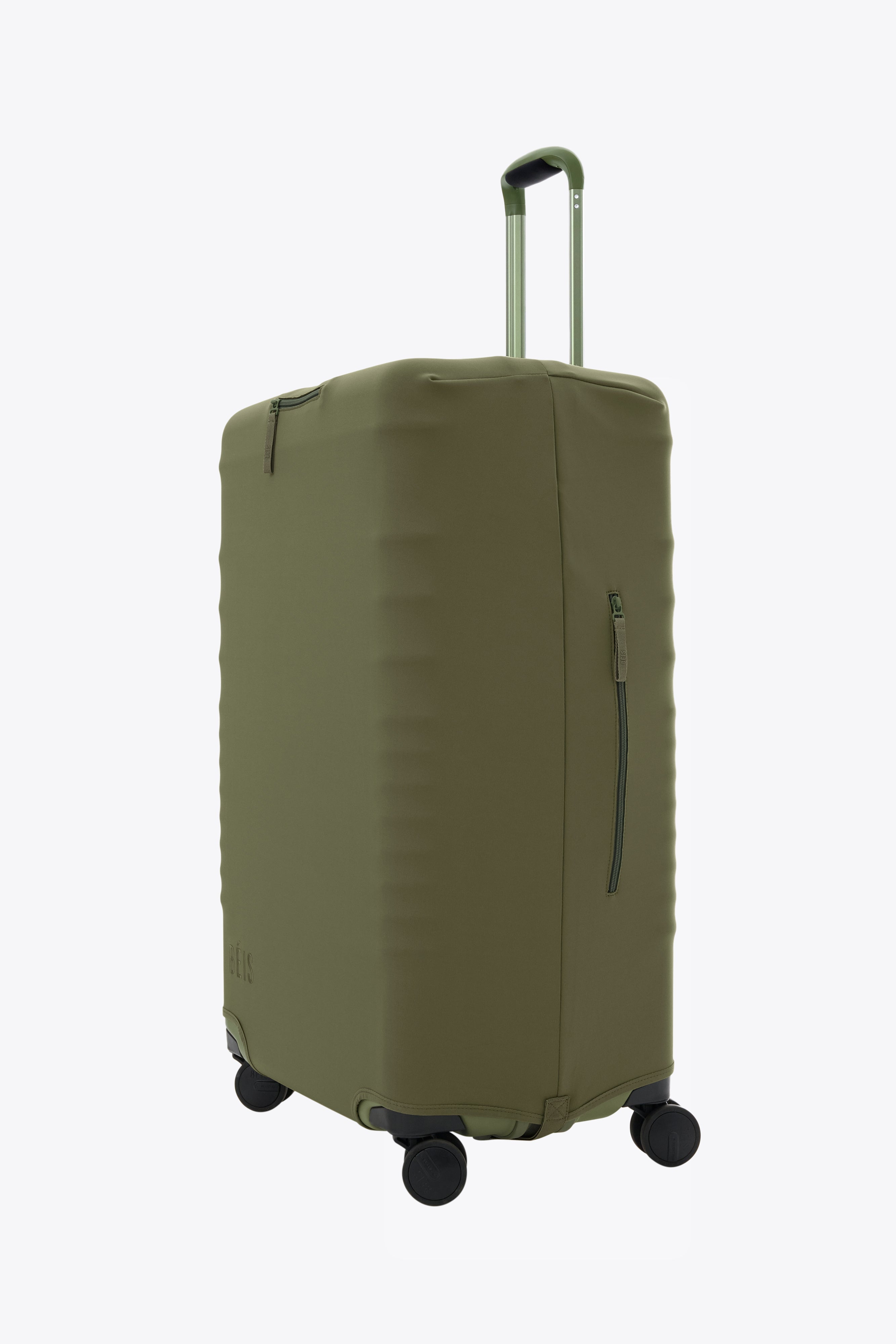 Resale The Large Check-In Luggage Cover in Olive