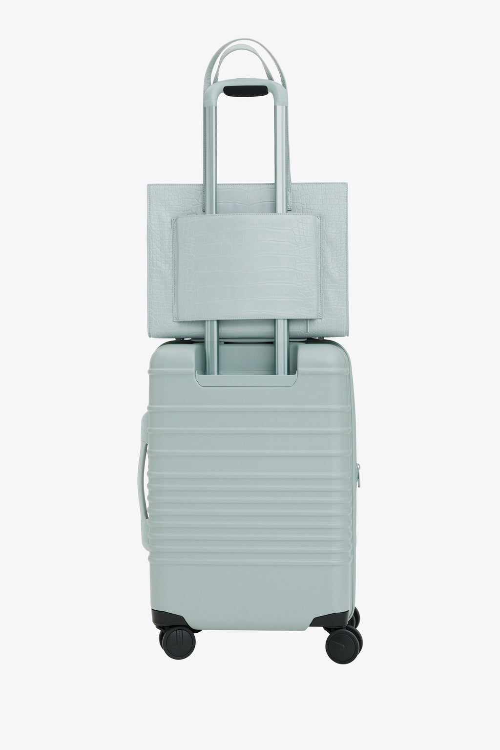 Resale The Work Tote in Slate Croc