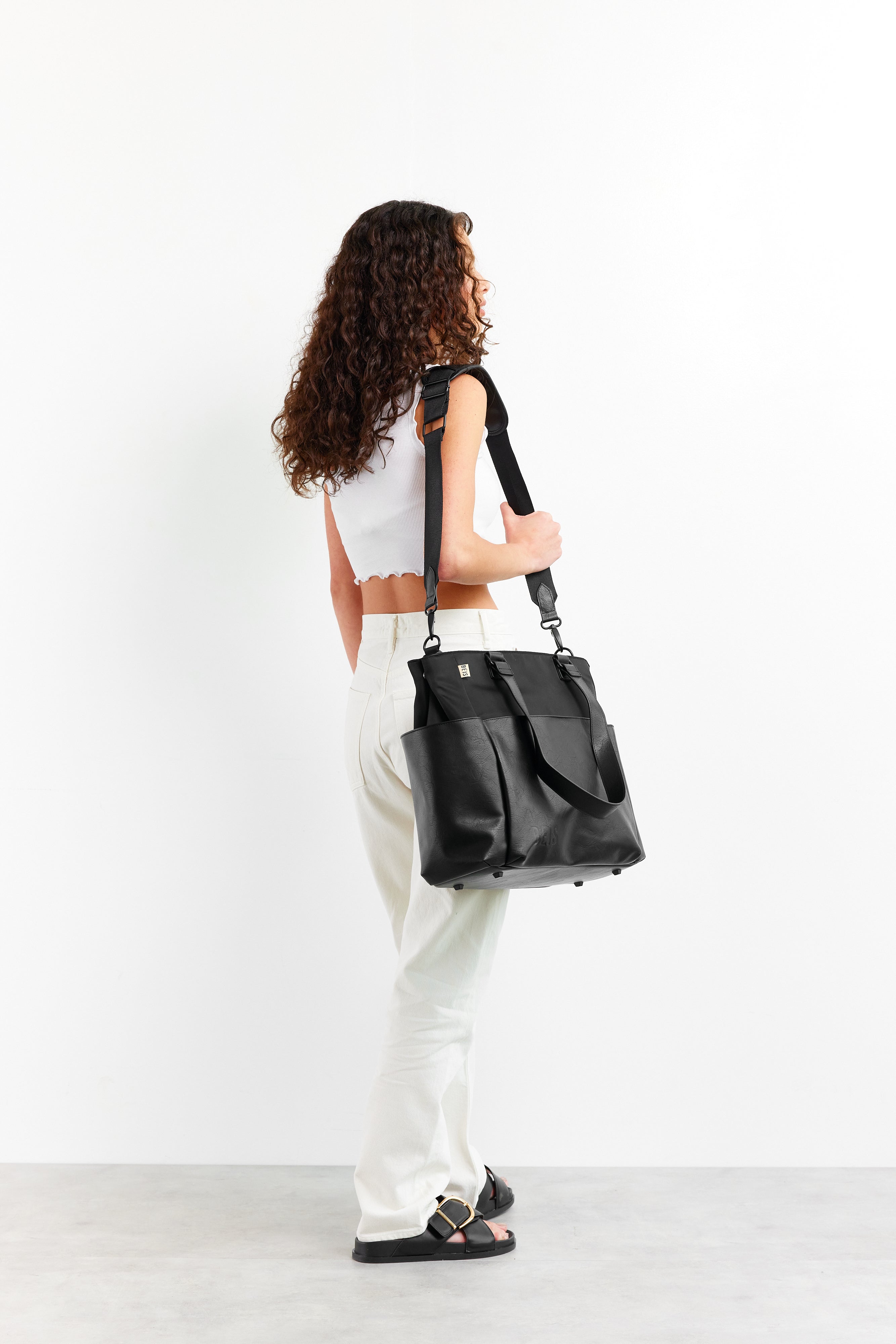 The Diaper Bag in Black