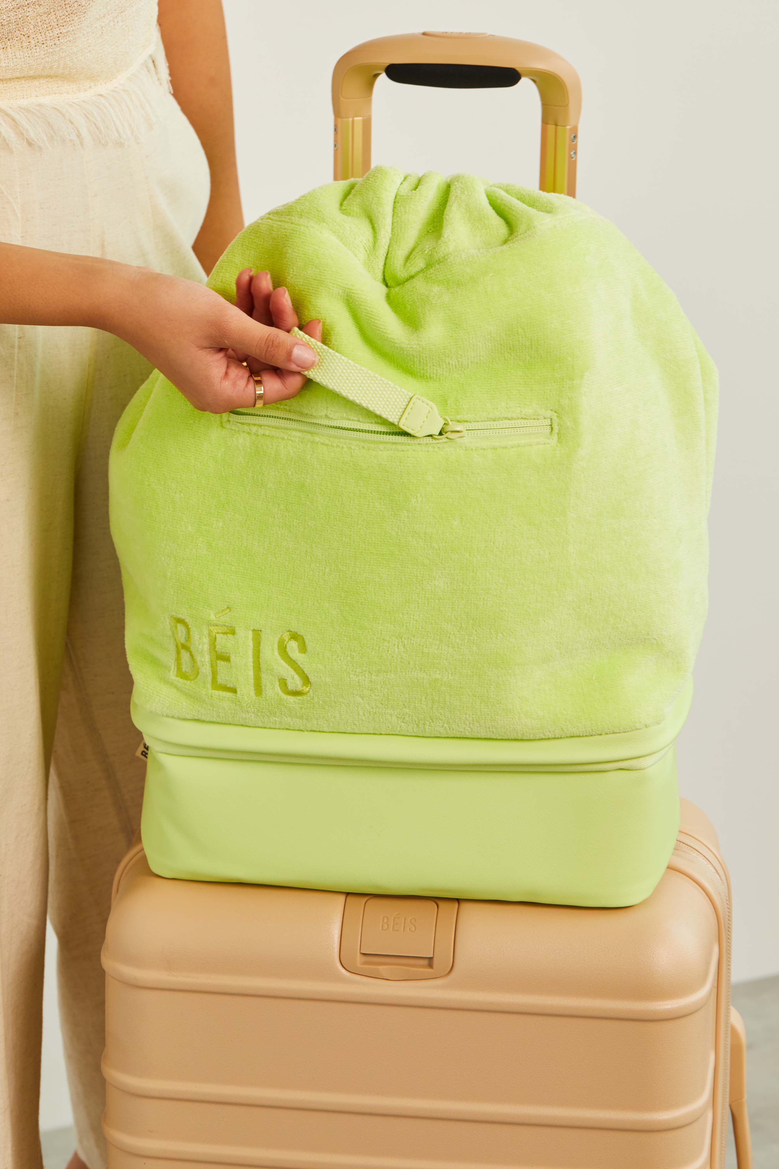 Resale The Terry Backpack Cooler in Citron