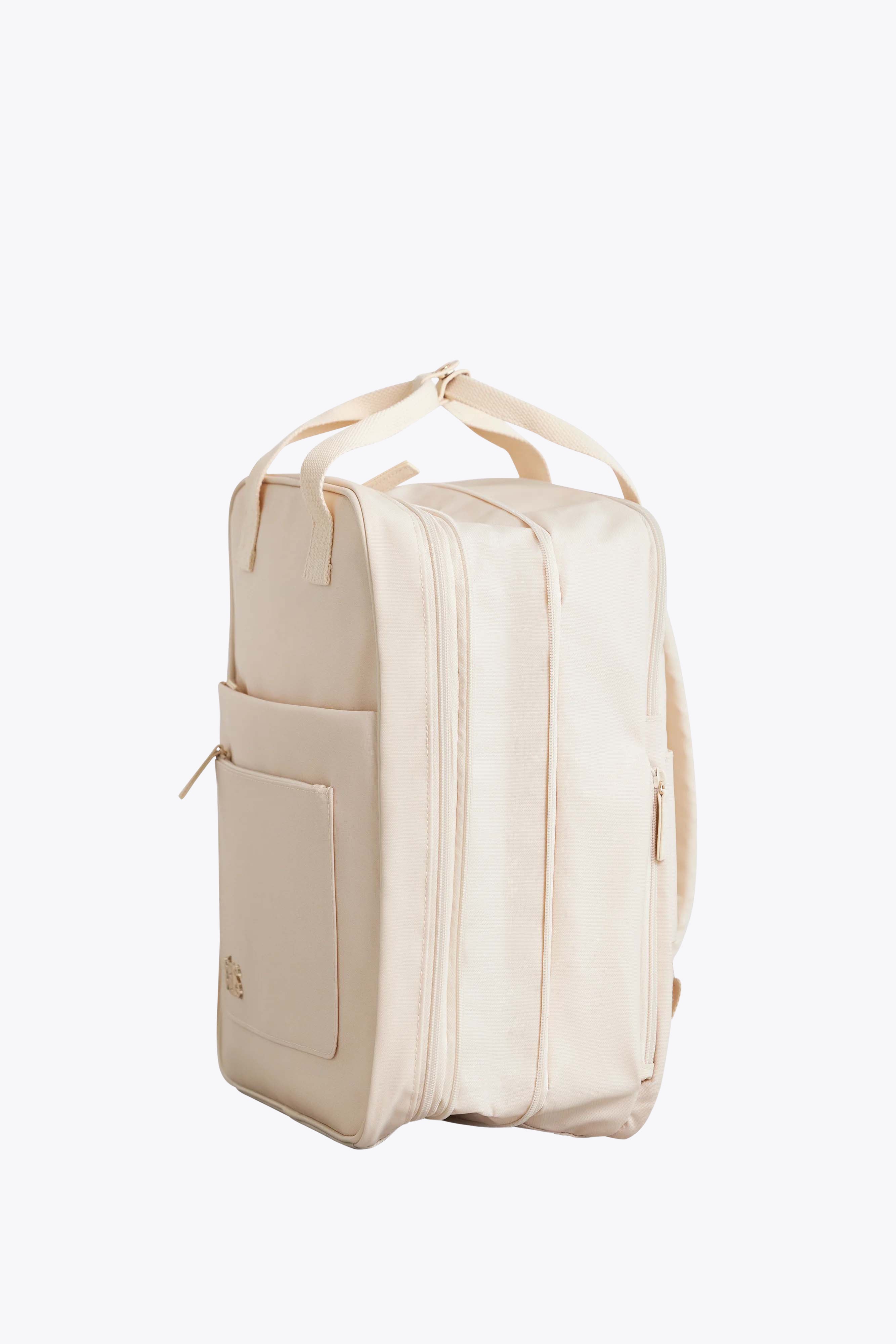 Resale The Expandable Backpack in Beige