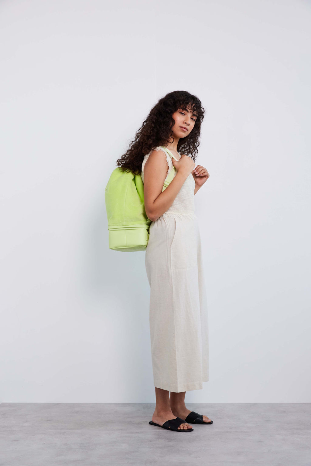 Resale The Terry Backpack Cooler in Citron