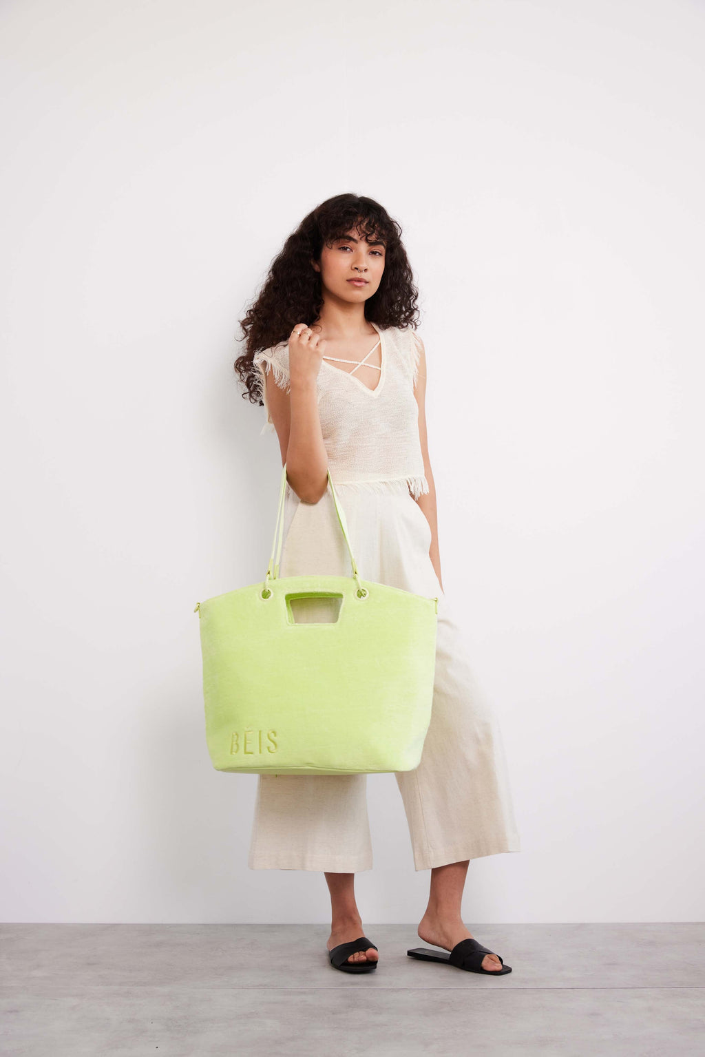 Resale The Terry Tote in Citron