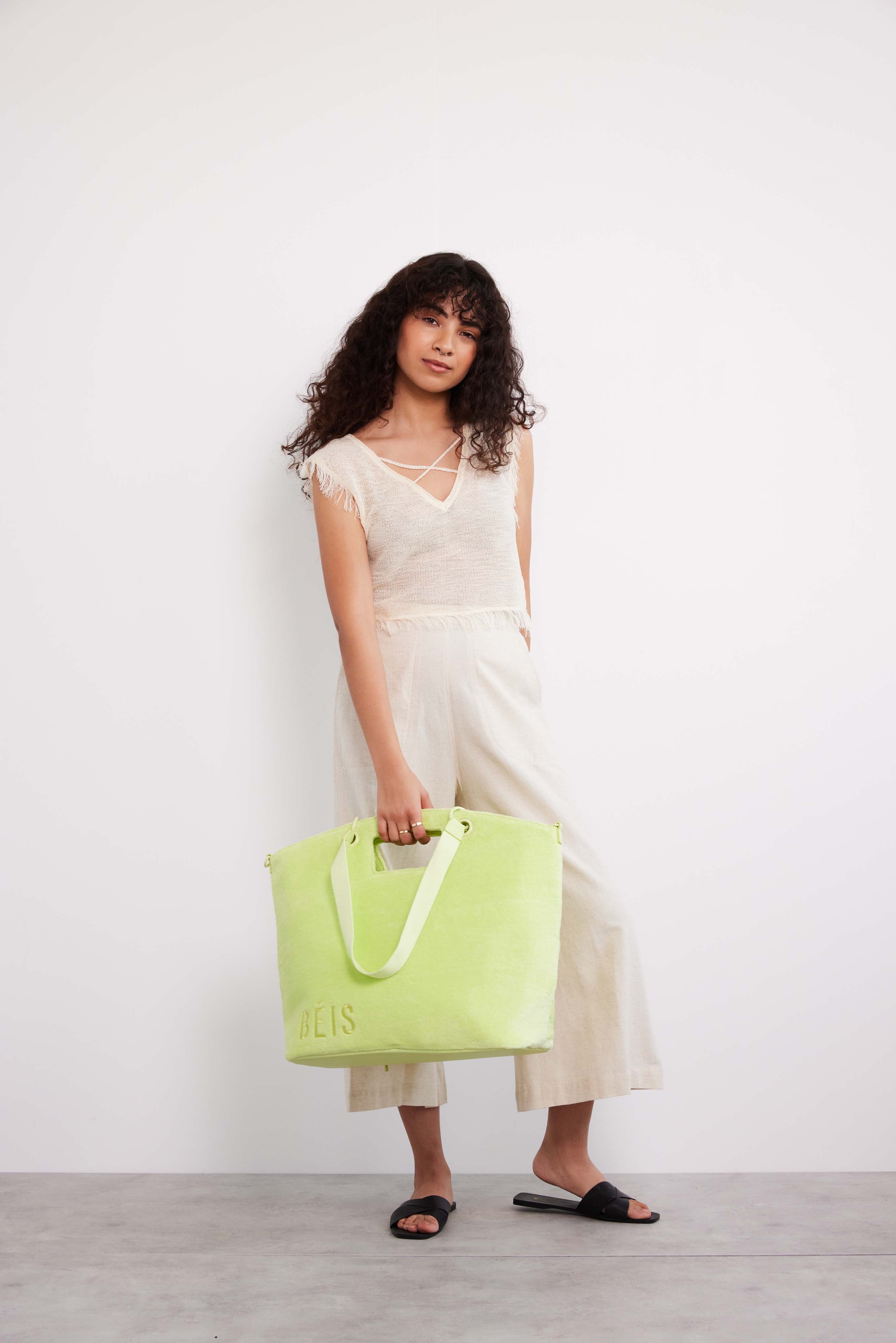 Resale The Terry Tote in Citron