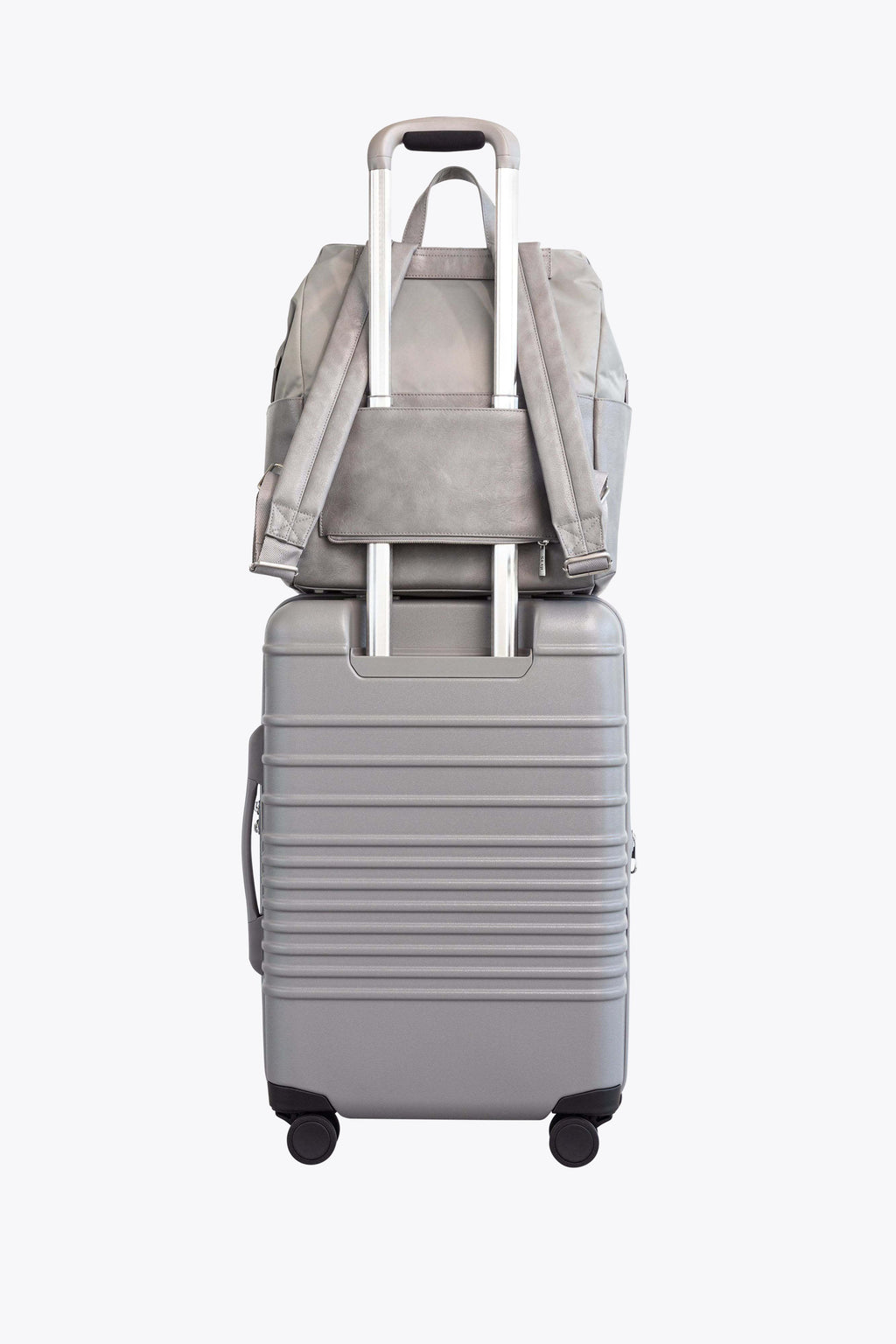 The Backpack Diaper Bag in Grey