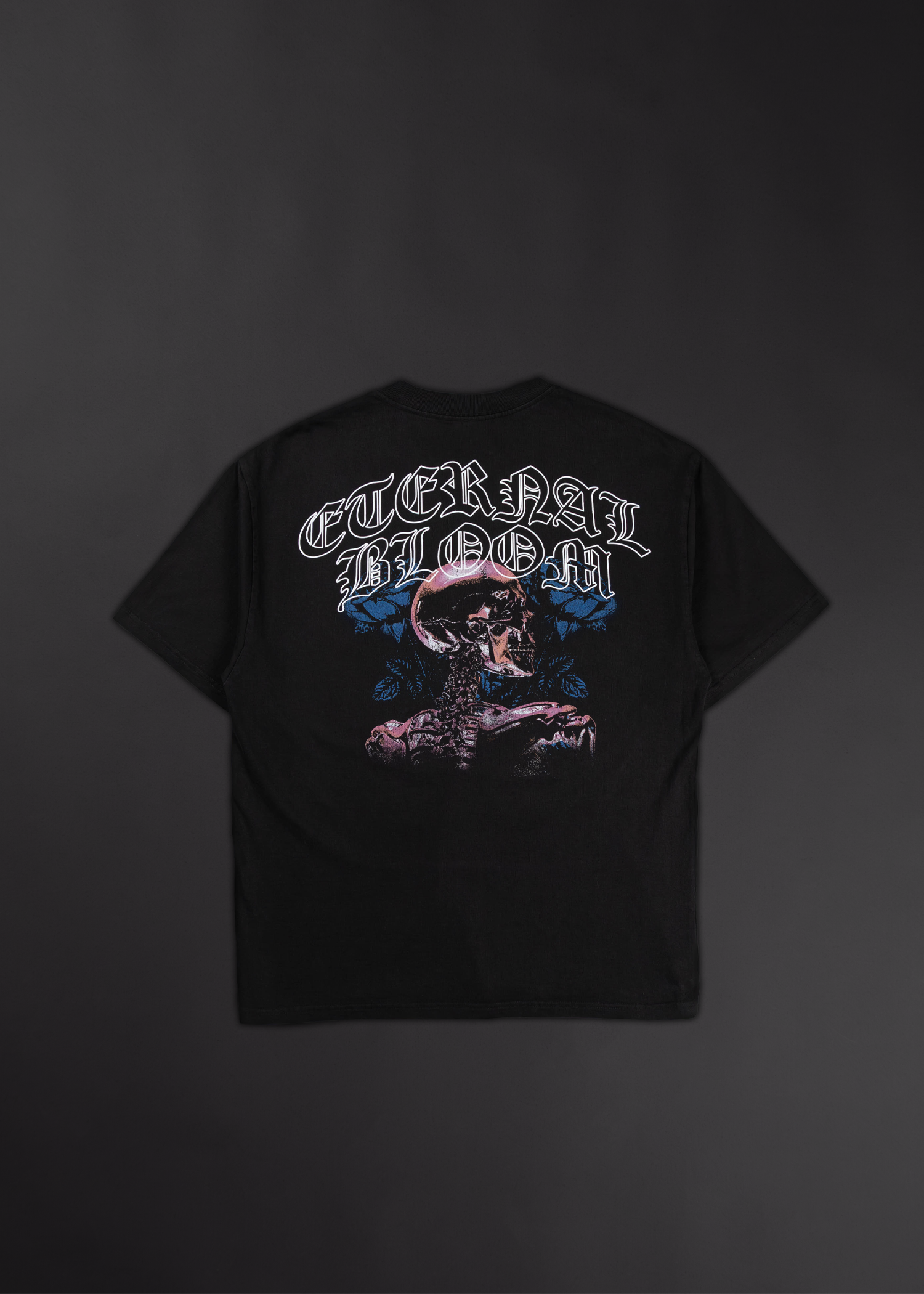 Eternal Bloom Graphic T-Shirt Bundle Black
