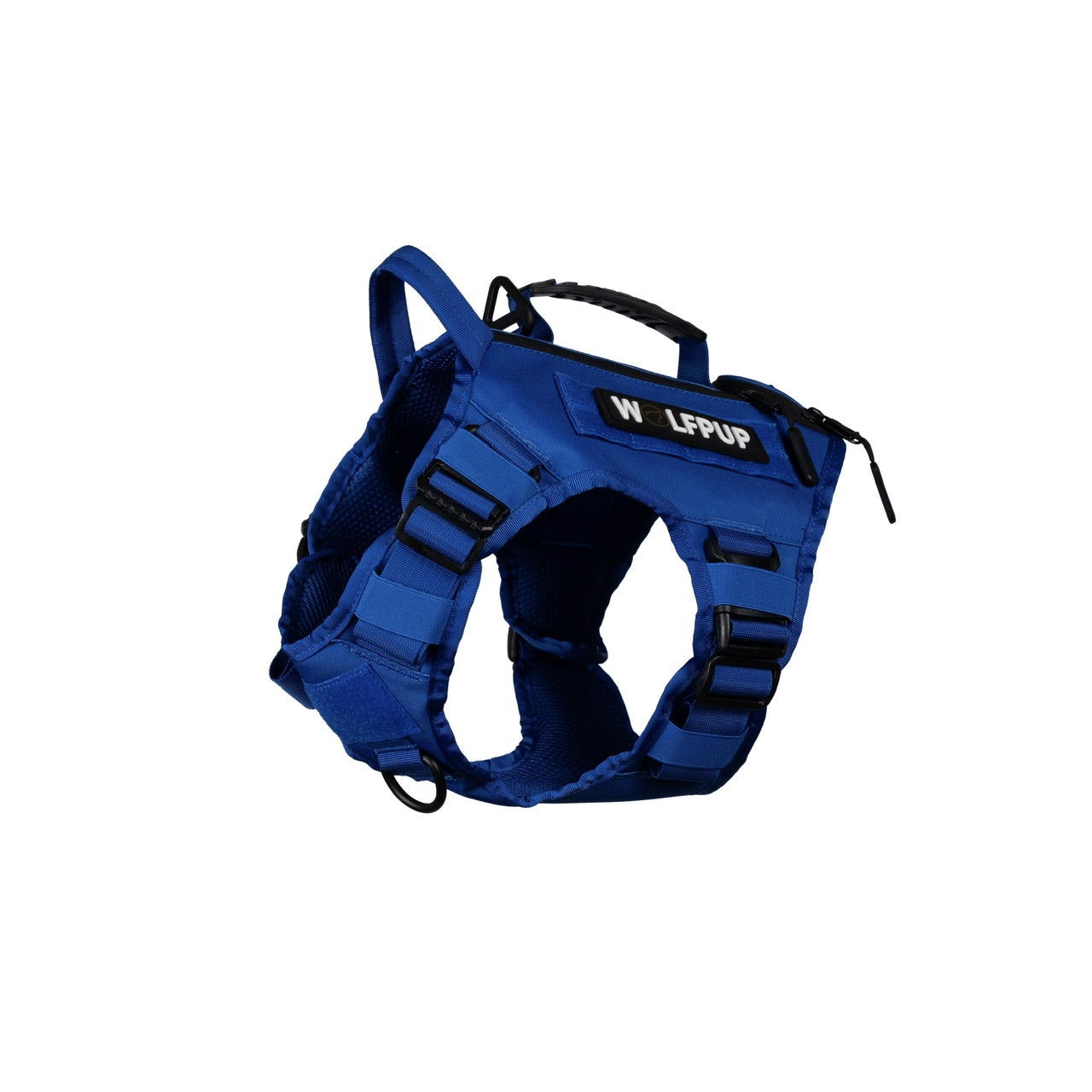 Blue Tactical Dog Vest Harness