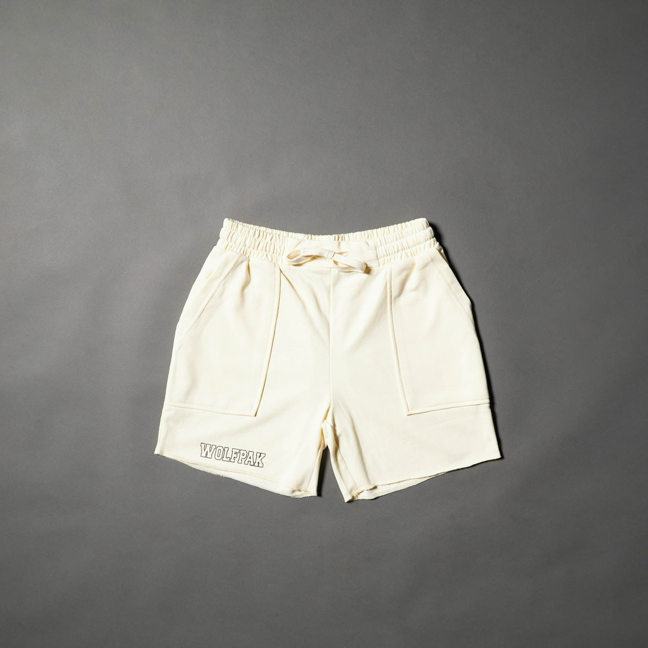 Men's Varsity Shorts Cream