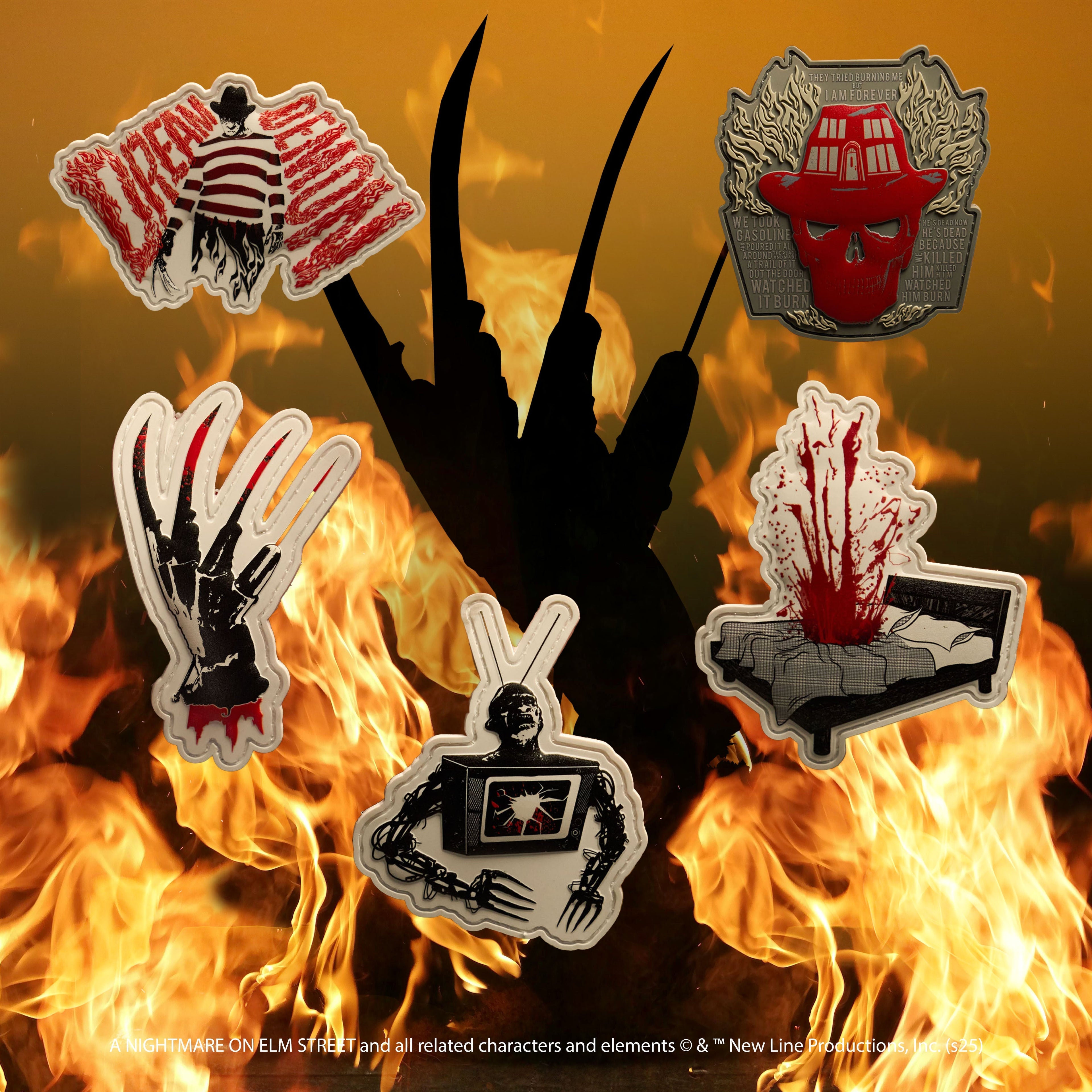 A Nightmare On Elm Street Patch Bundle #3