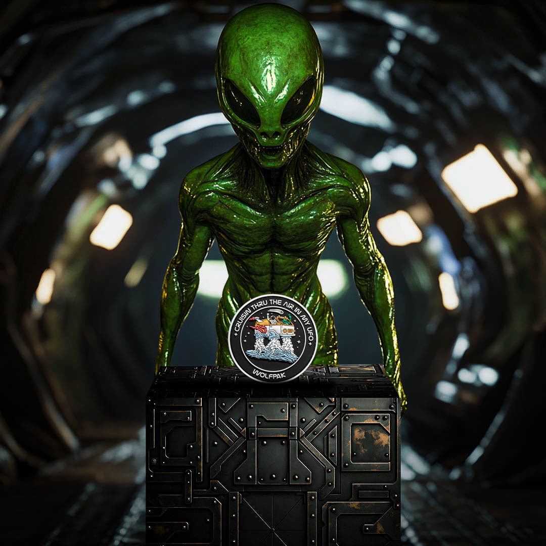 Area 51 Cruisin In My UFO Patch