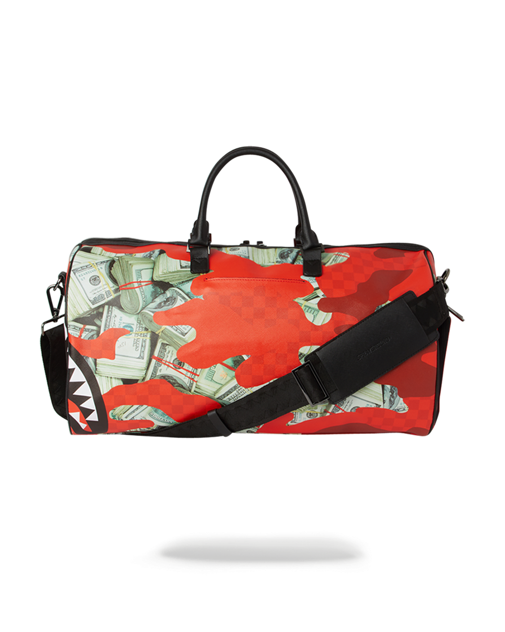 MONEY CAMO (RED) DUFFLE