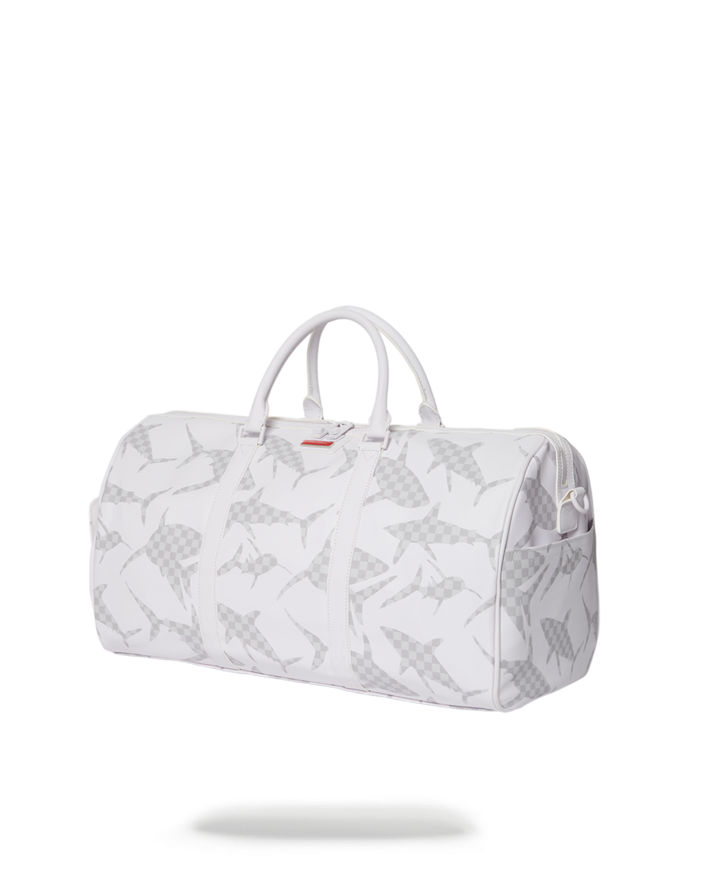 SHARK CHECK (WHITE) DUFFLE