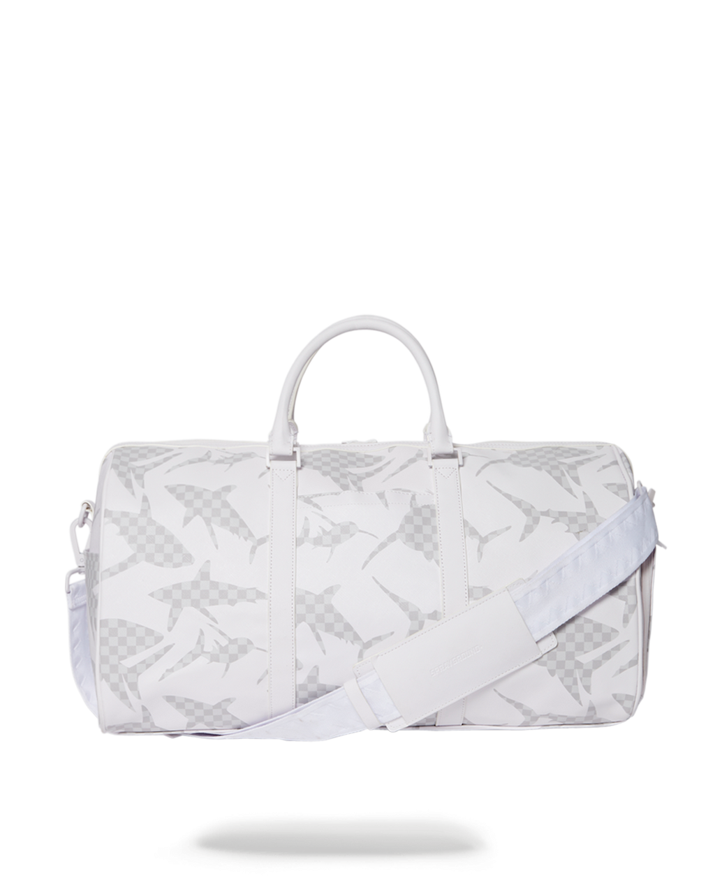 SHARK CHECK (WHITE) DUFFLE