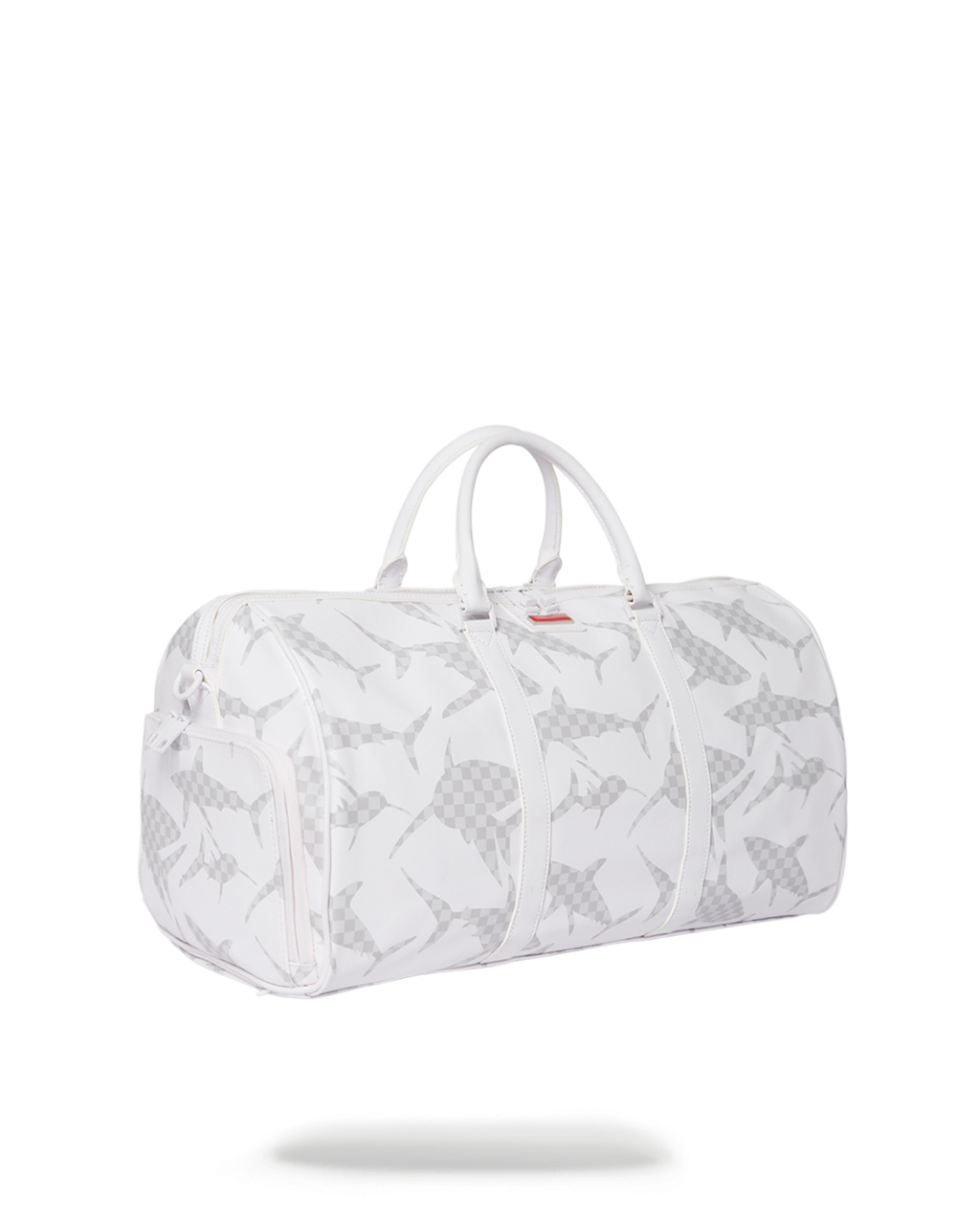 SHARK CHECK (WHITE) DUFFLE