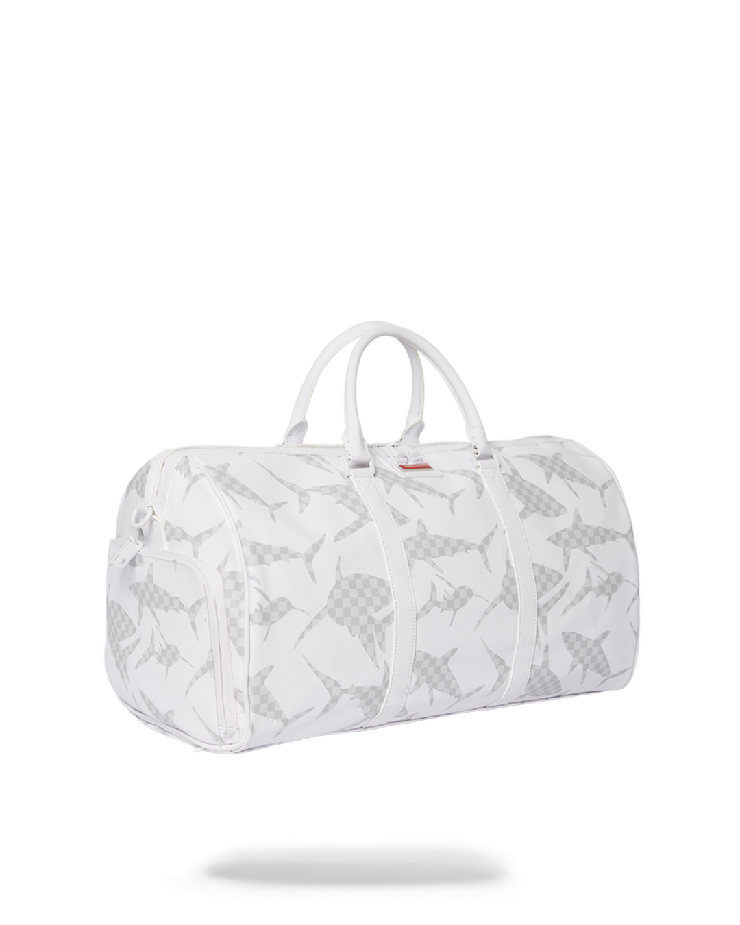 SHARK CHECK (WHITE) DUFFLE