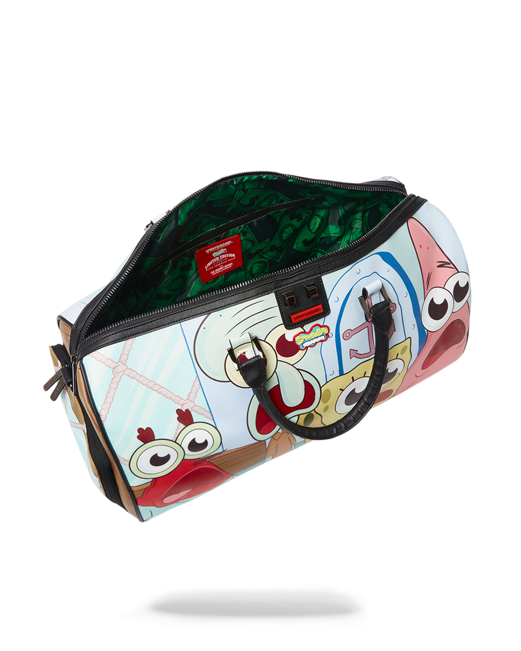 SPONGEBOB SHARK CREW EMPEROR DUFFLE