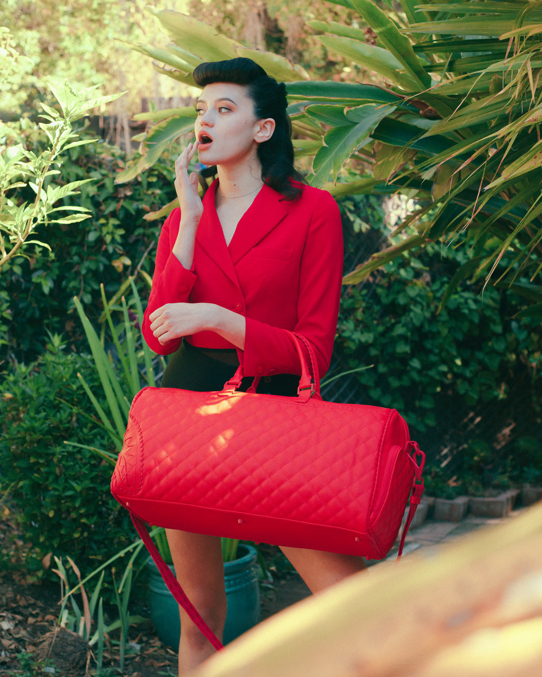 RED RIVIERA EMPEROR DUFFLE
