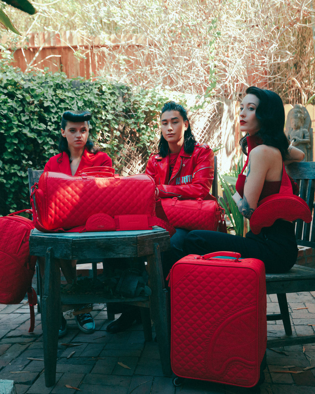 RED RIVIERA EMPEROR DUFFLE