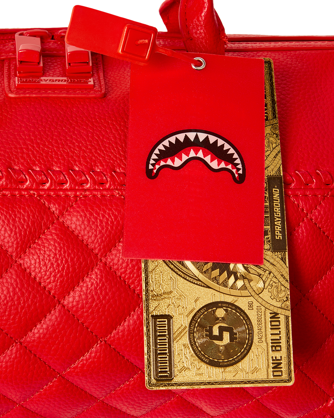 RED RIVIERA MINI DUFFLE