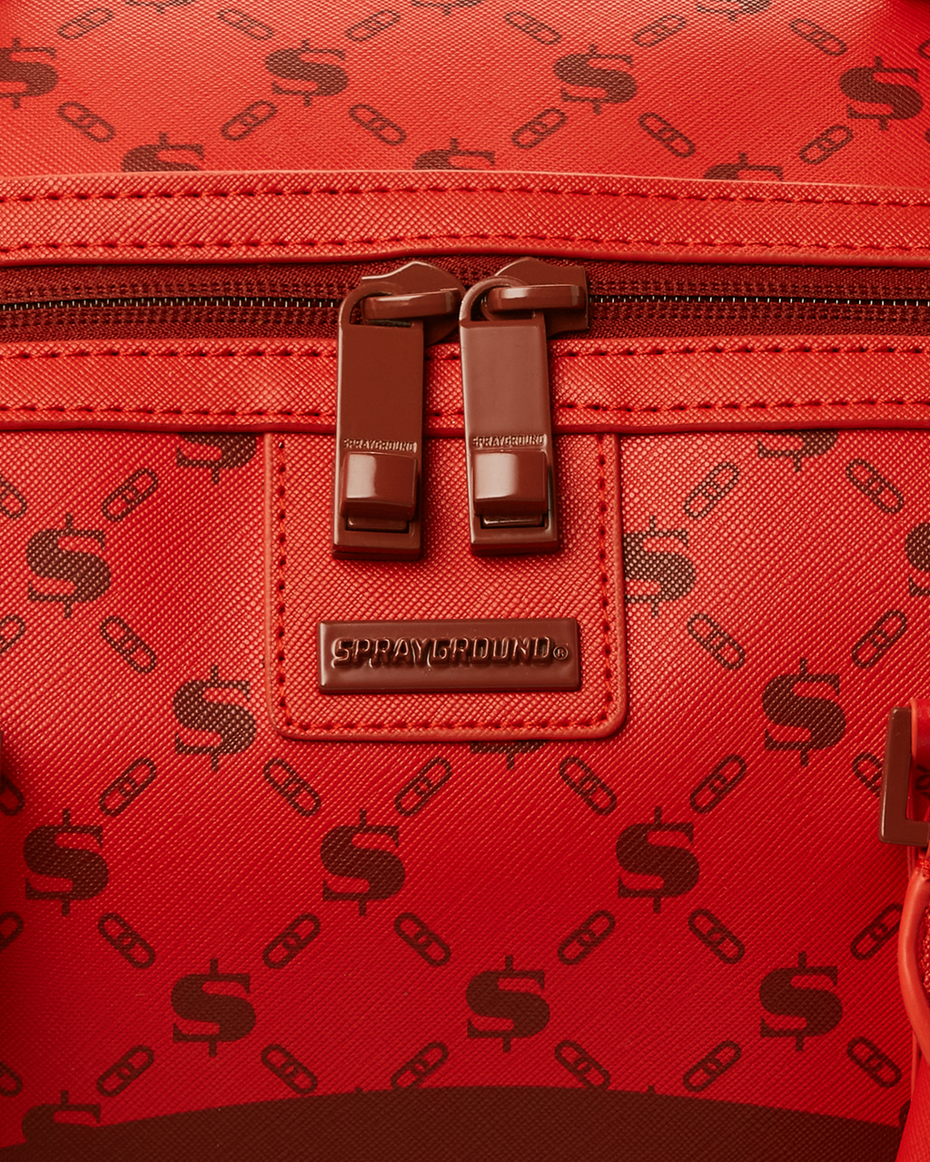 MONEY PATTERN BRICK DUFFLE