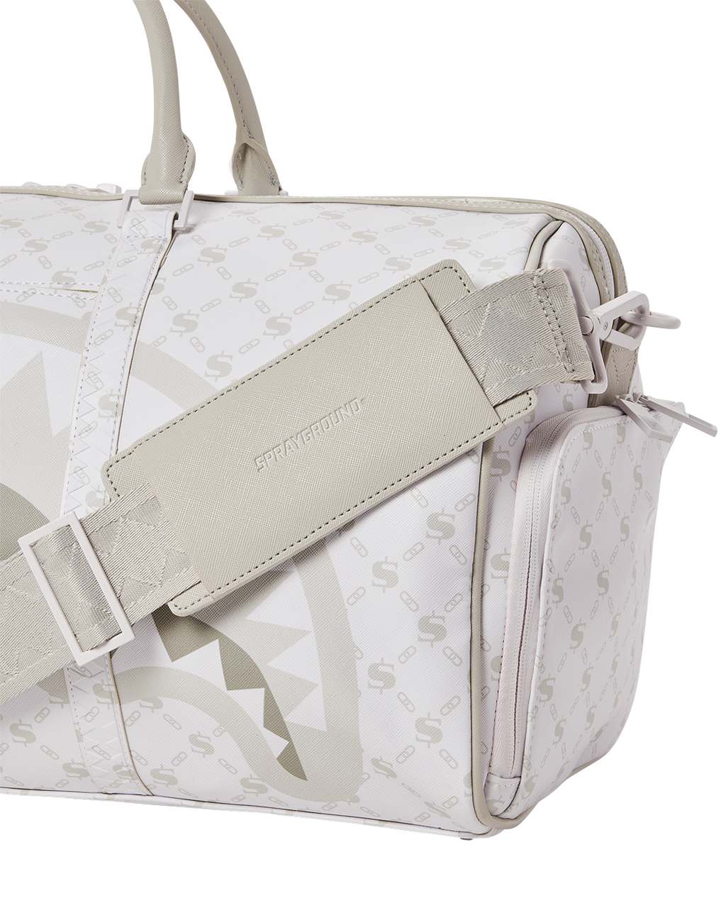 MONEY PATTERN POWDER EMPEROR DUFFLE