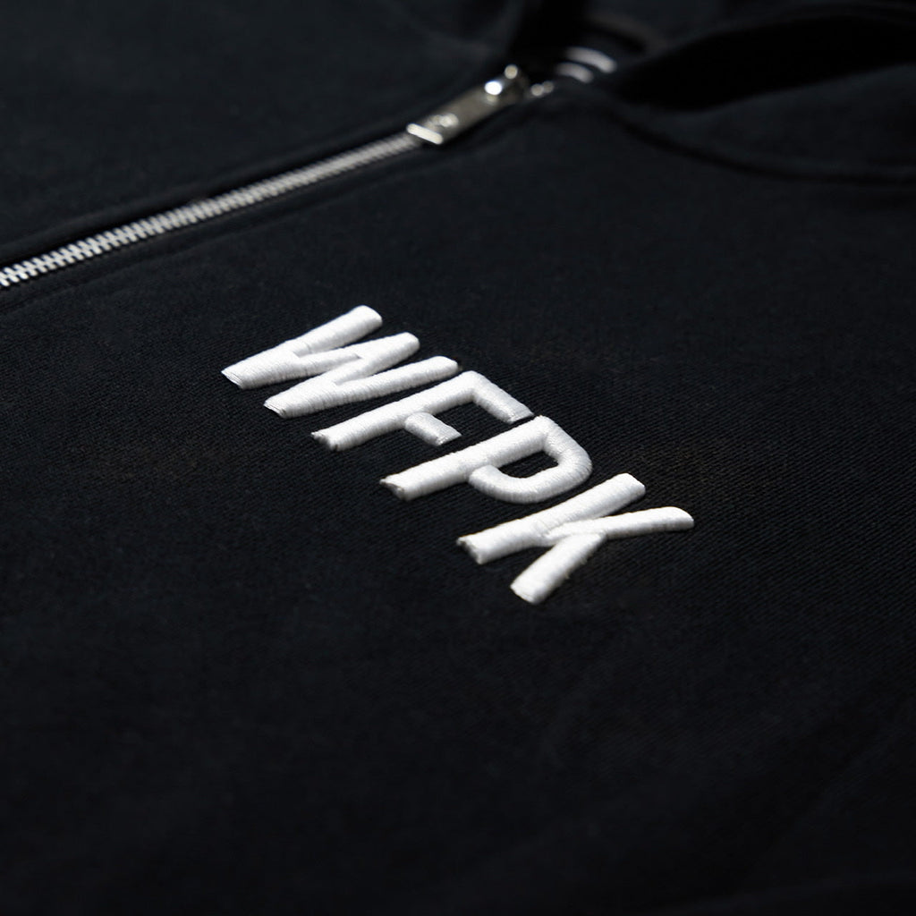 Alpha Black Zip Up Hoodie