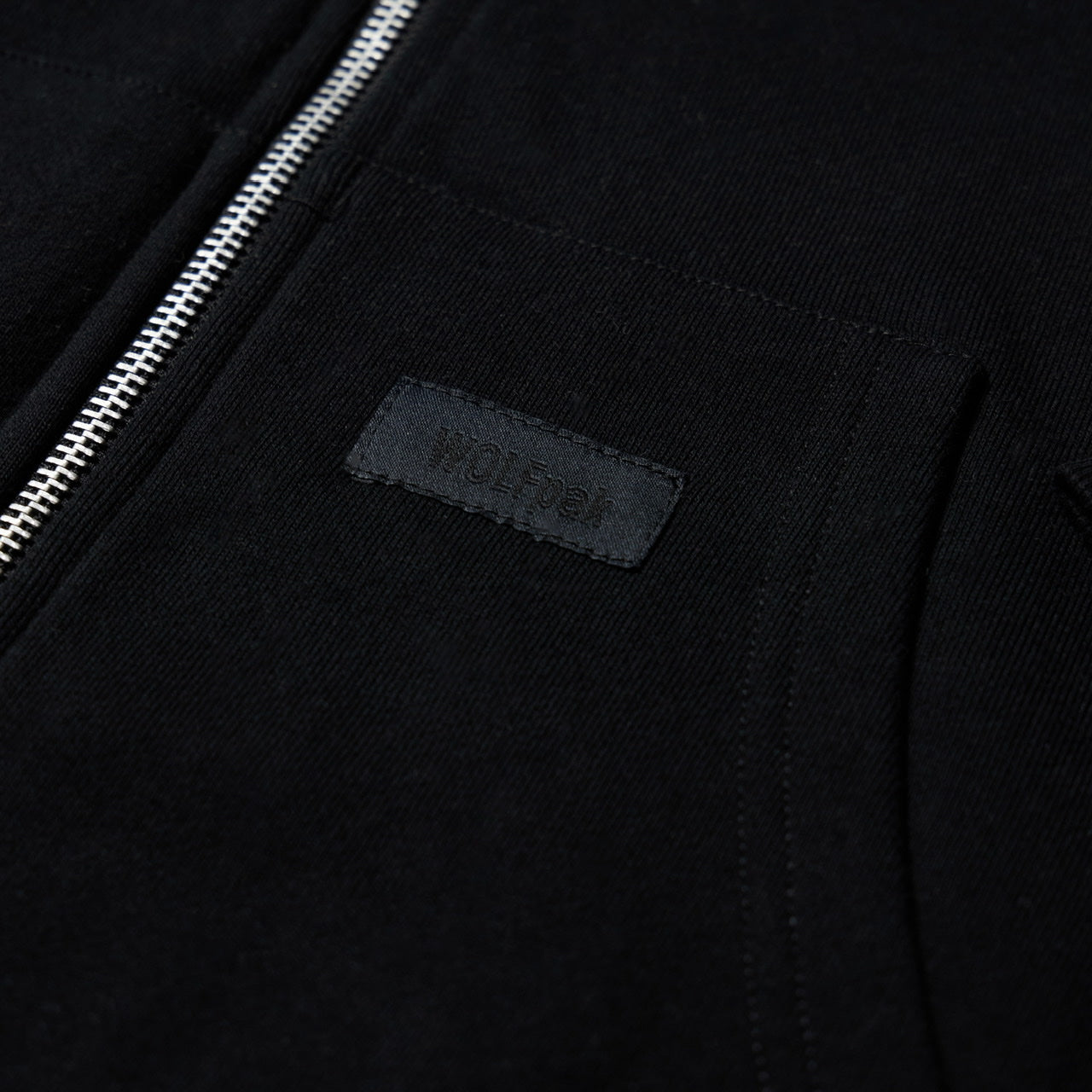 Alpha Black Zip Up Hoodie