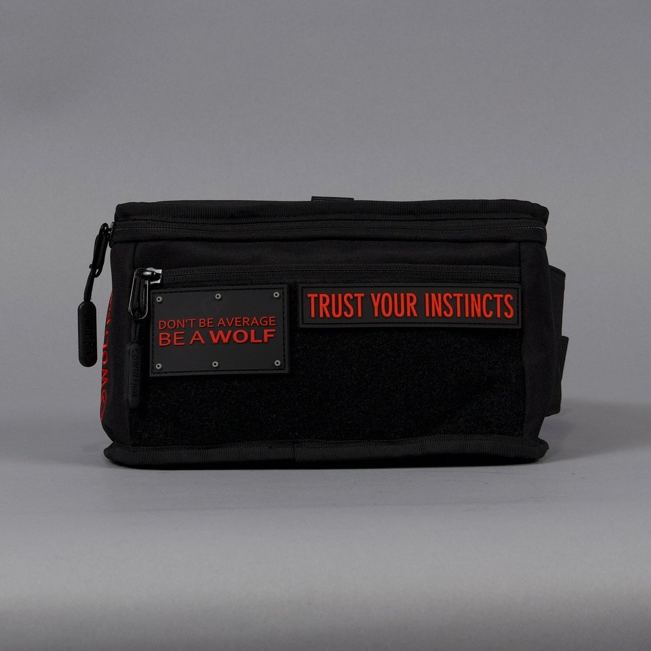 Fanny Pack Alpha Black Red Accents
