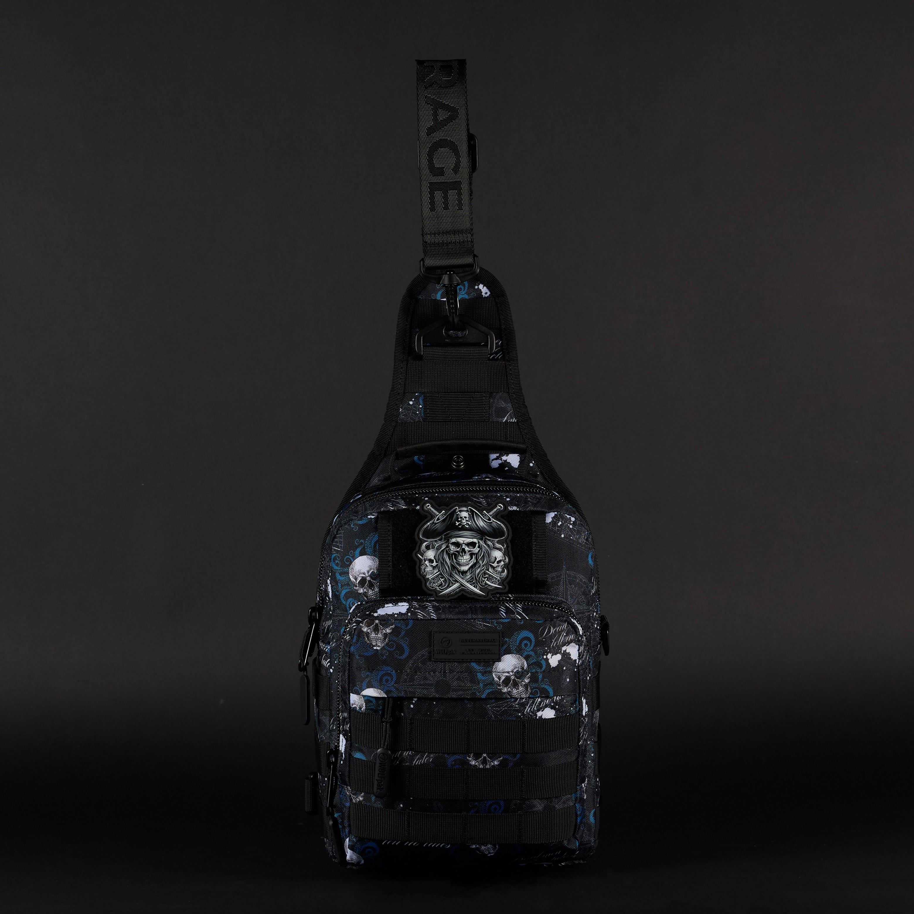 9L Tactical Sling Bag Dead Men Tell No Tales