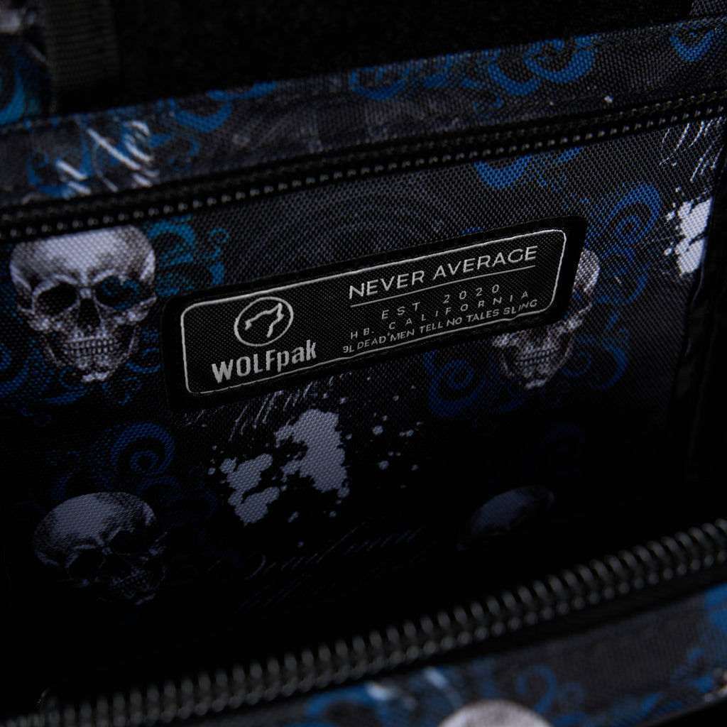 9L Tactical Sling Bag Dead Men Tell No Tales