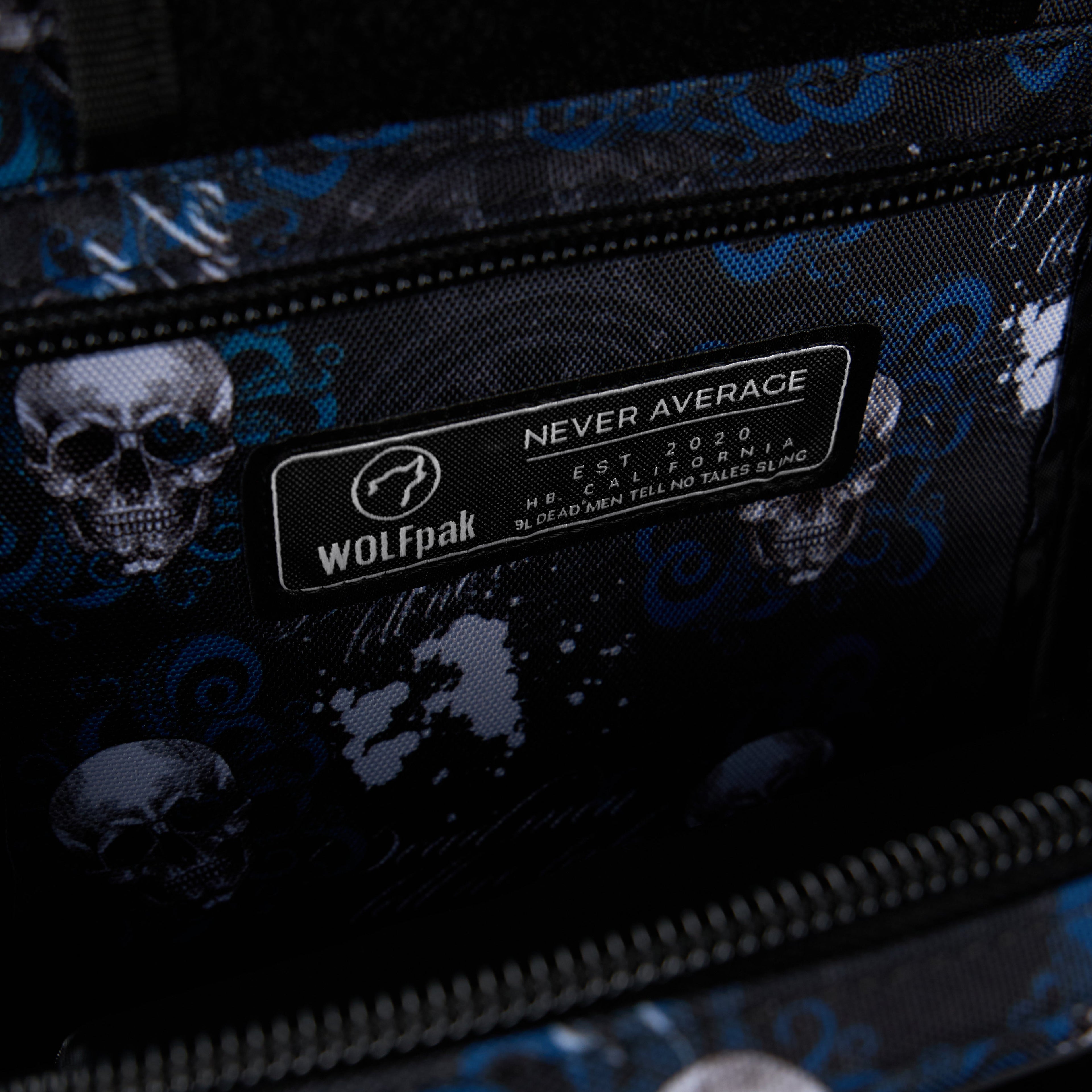 9L Tactical Sling Bag Dead Men Tell No Tales