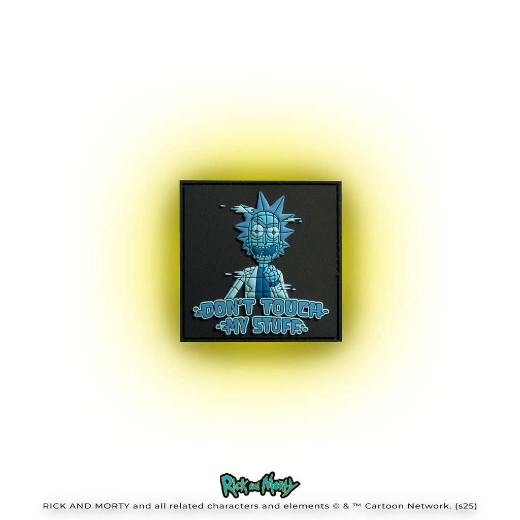 Rick and Morty Don't Touch My Stuff Patch