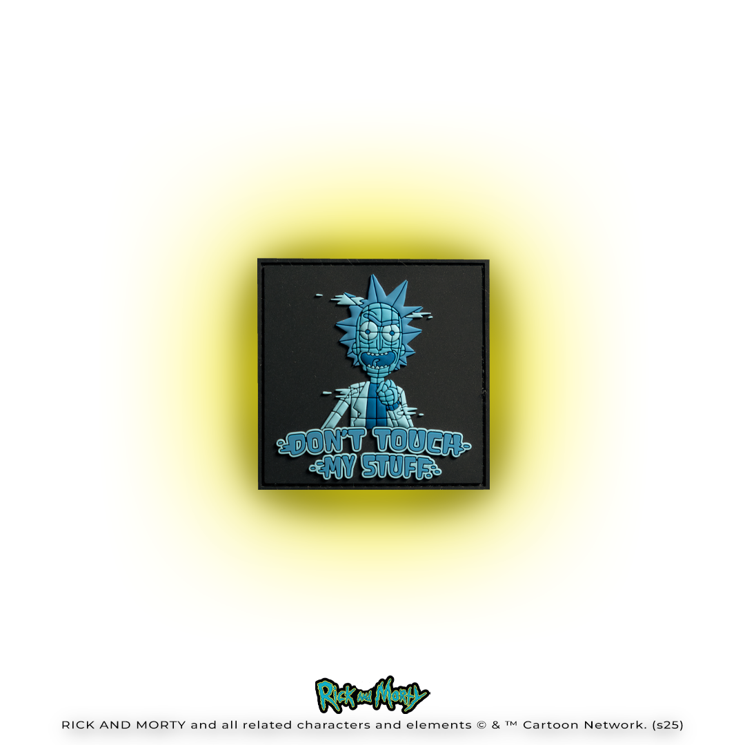 Rick and Morty Don't Touch My Stuff Patch