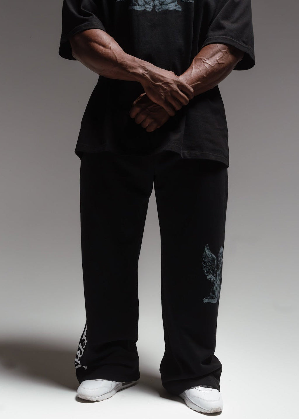 Angels Wide Leg Sweat Pants