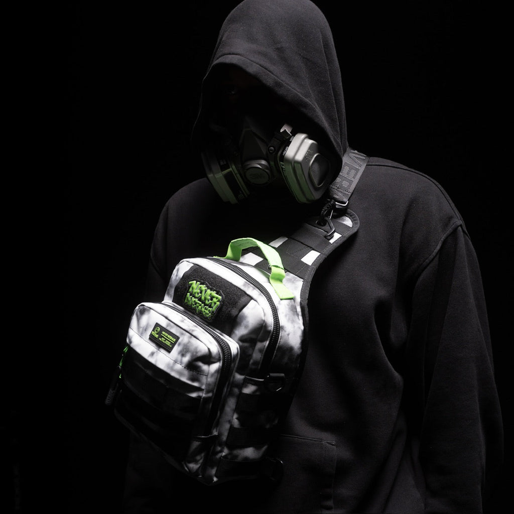 9L Tactical Sling Bag Graffiti Green