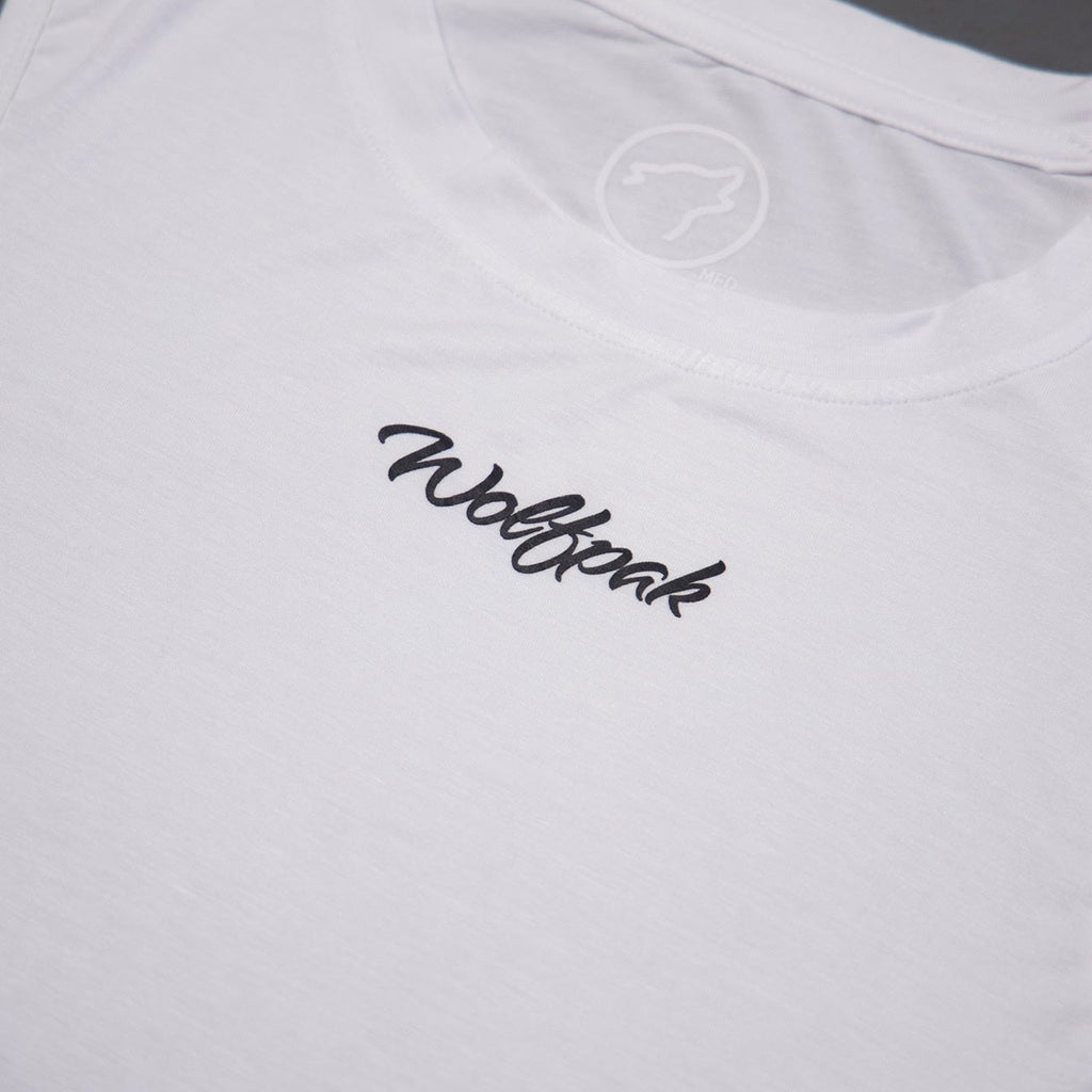 Women's Script Cropped Tank (SALE)