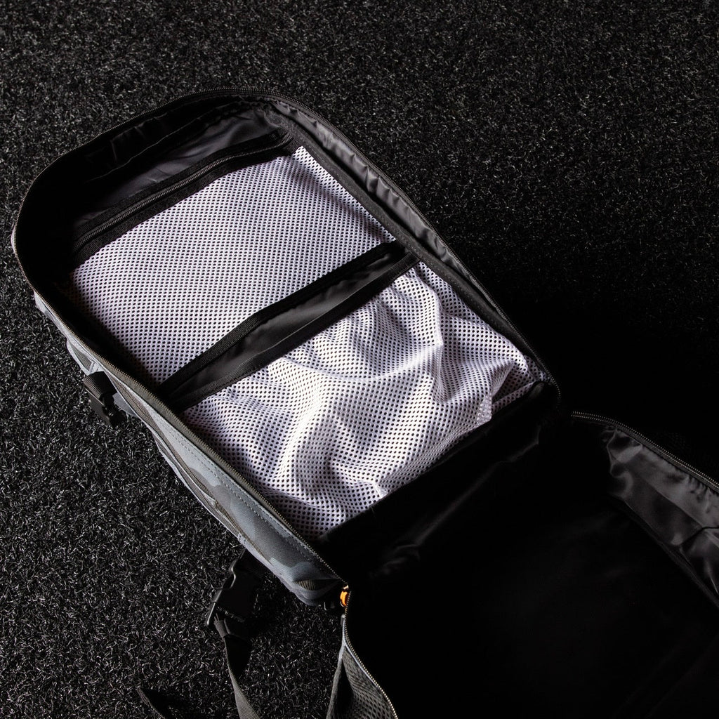 35L Backpack Black Camo Orange