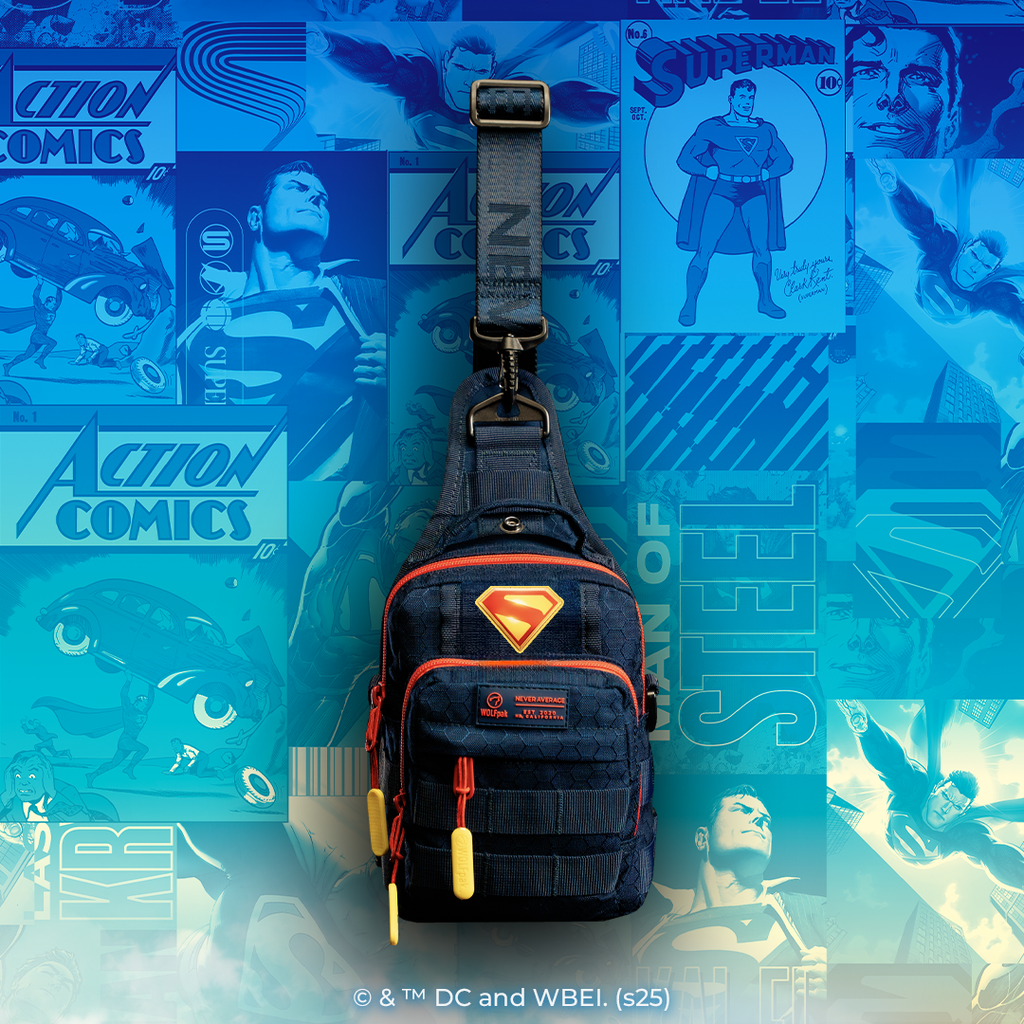 4L Mini Tactical Sling Bag Superman 2025