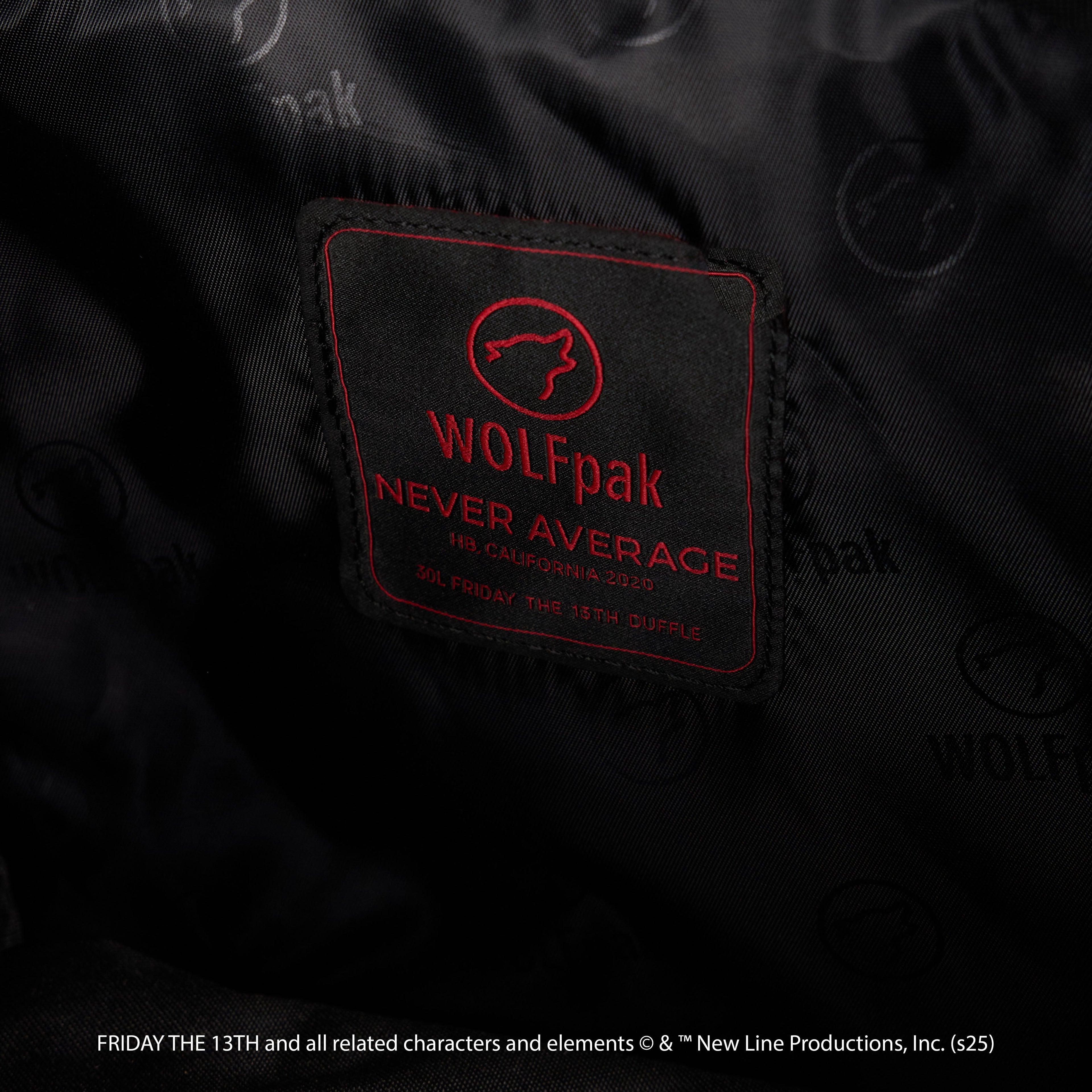 30L Perfect Duffle Bag Friday The 13th