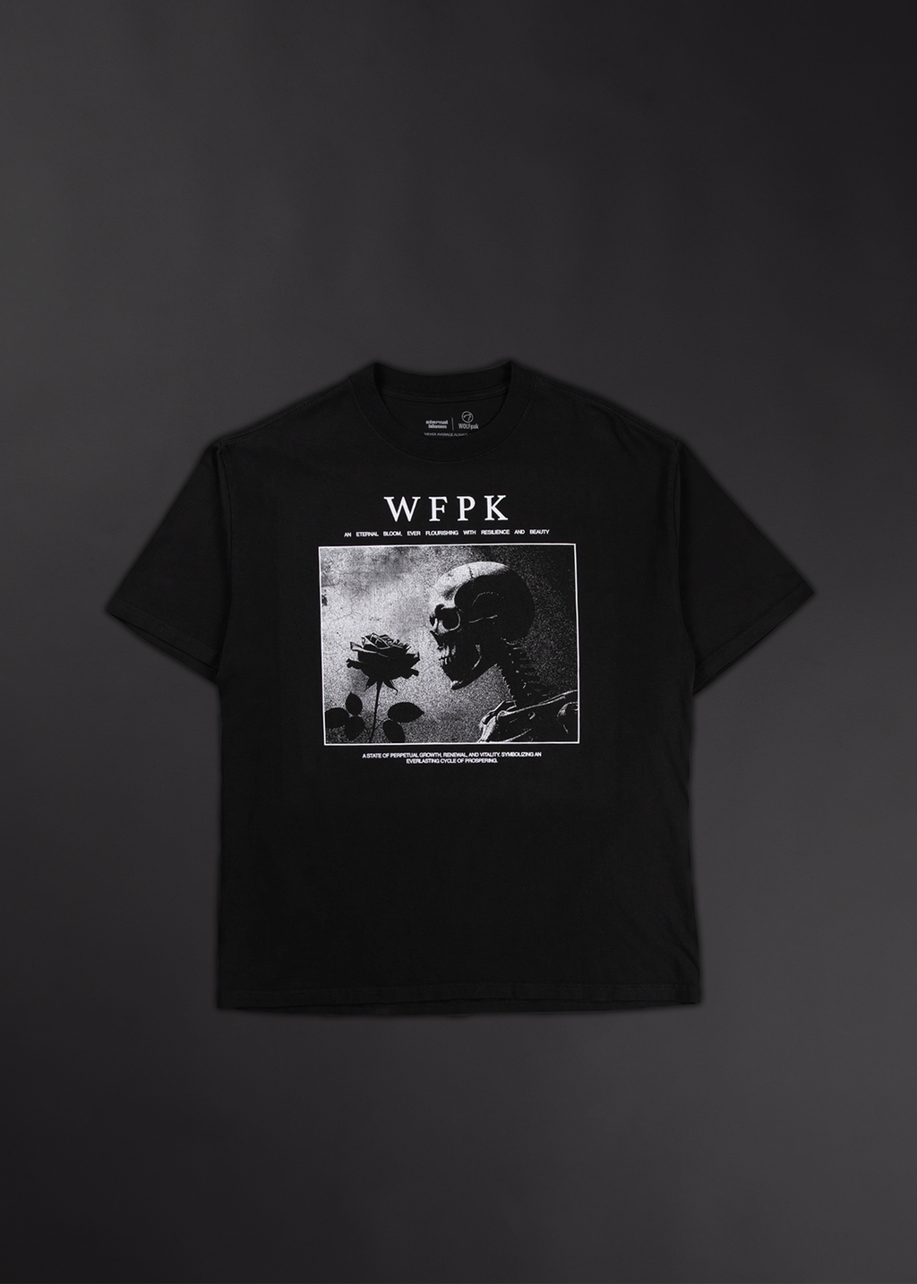 Eternal Bloom Graphic T-Shirt Bundle Black